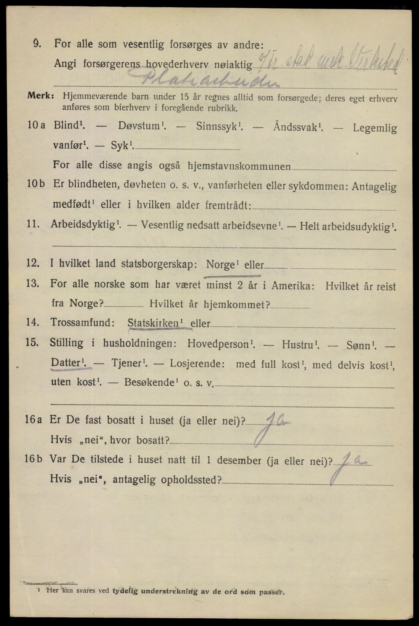 SAO, 1920 census for Fredrikstad, 1920, p. 38918