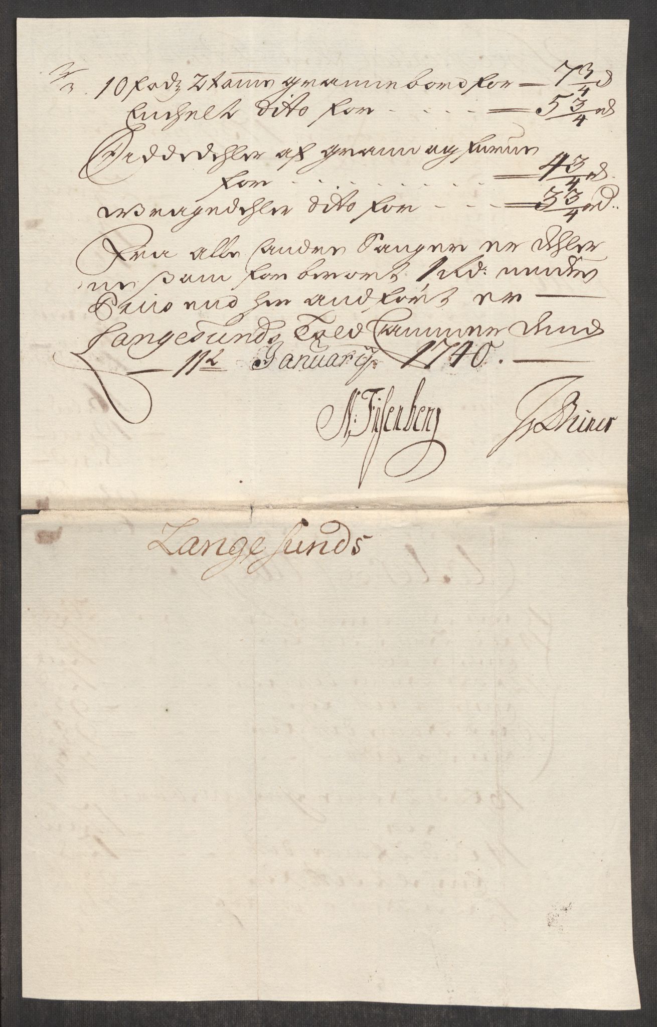 Rentekammeret inntil 1814, Realistisk ordnet avdeling, AV/RA-EA-4070/Oe/L0001: [Ø1]: Priskuranter, 1712-1739, p. 1006