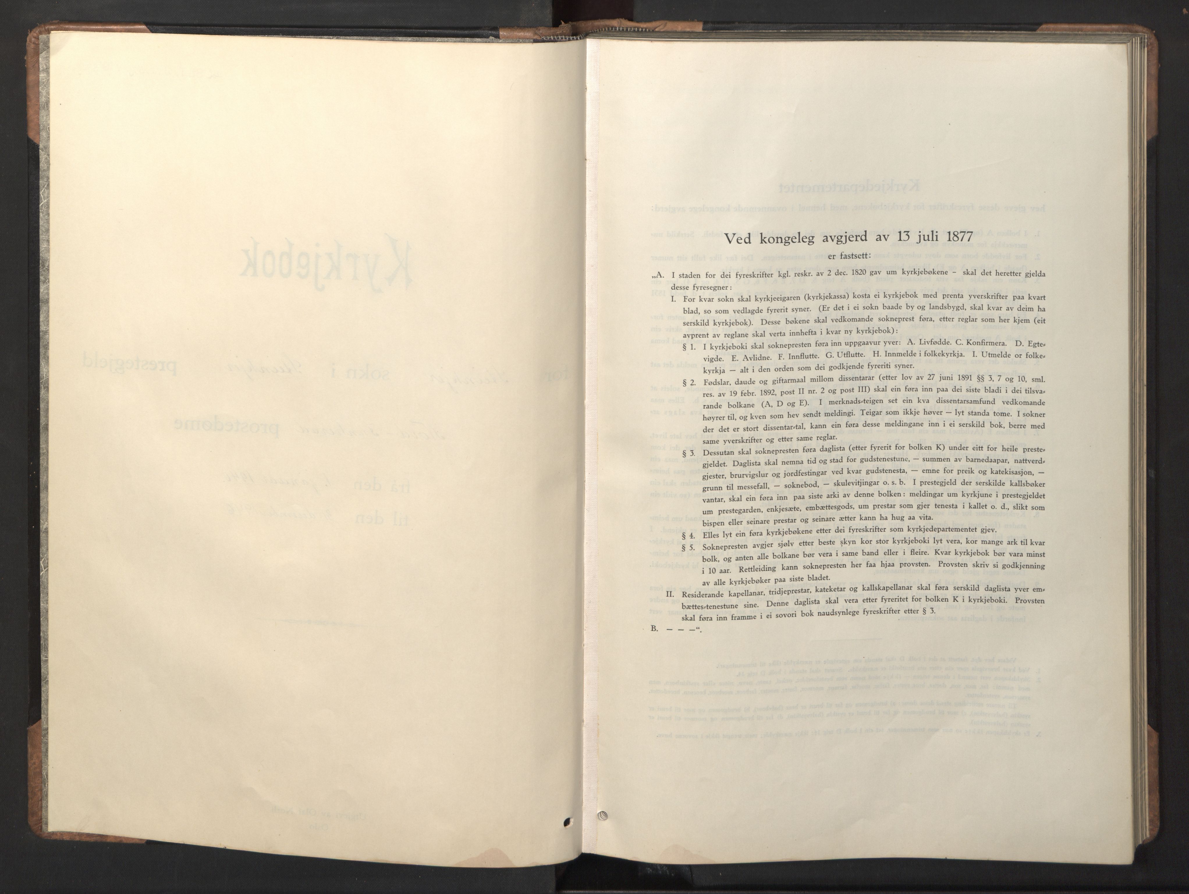 Ministerialprotokoller, klokkerbøker og fødselsregistre - Nord-Trøndelag, SAT/A-1458/739/L0377: Parish register (copy) no. 739C05, 1940-1947