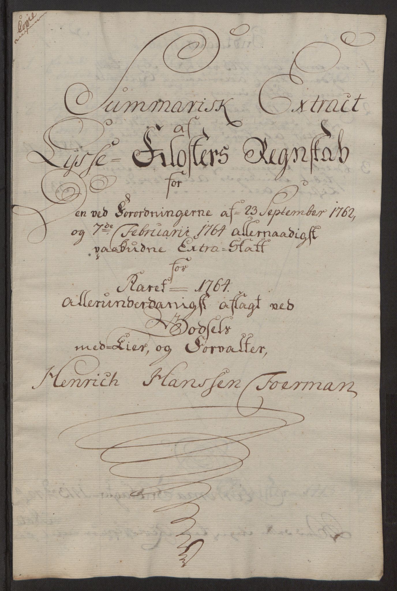 Rentekammeret inntil 1814, Reviderte regnskaper, Fogderegnskap, AV/RA-EA-4092/R50/L3180: Ekstraskatten Lyse kloster, 1762-1783, p. 86