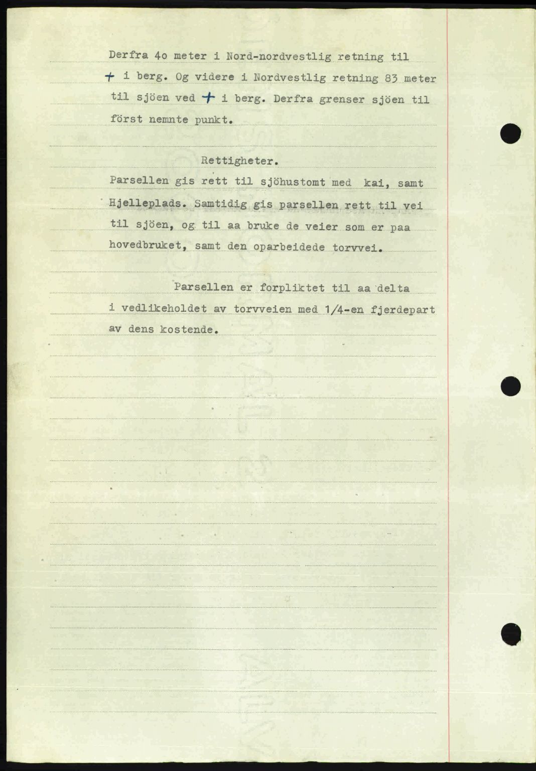 Nordmøre sorenskriveri, AV/SAT-A-4132/1/2/2Ca: Mortgage book no. A112, 1949-1949, Diary no: : 2442/1949