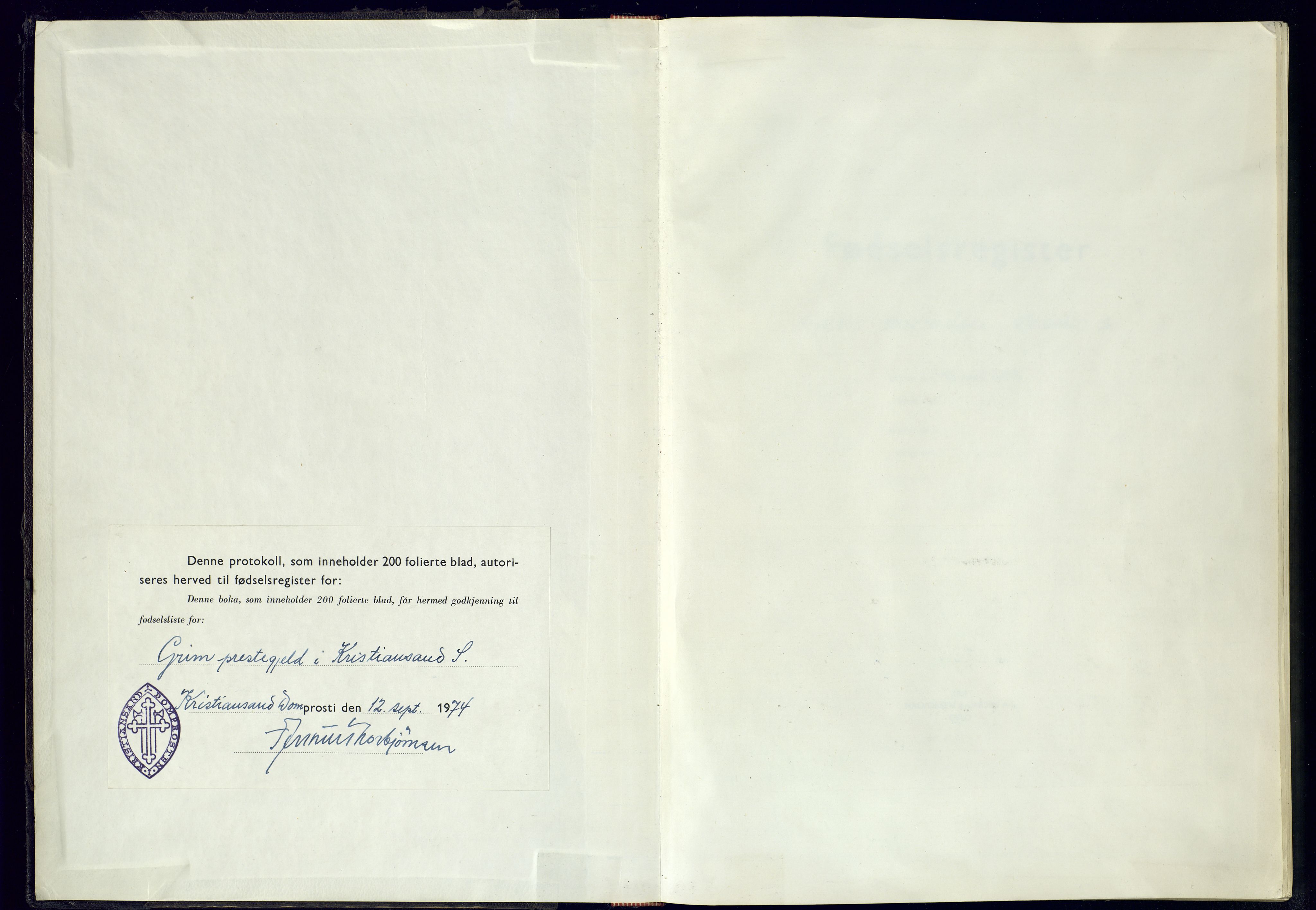 Grim sokneprestkontor, AV/SAK-1111-0016/J/Ja/L0002: Birth register no. II.4.2, 1974-1982