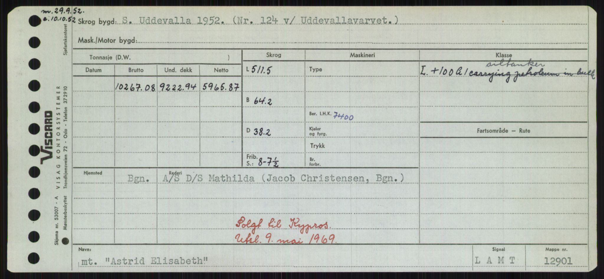 Sjøfartsdirektoratet med forløpere, Skipsmålingen, AV/RA-S-1627/H/Hd/L0002: Fartøy, Apa-Axe, p. 333