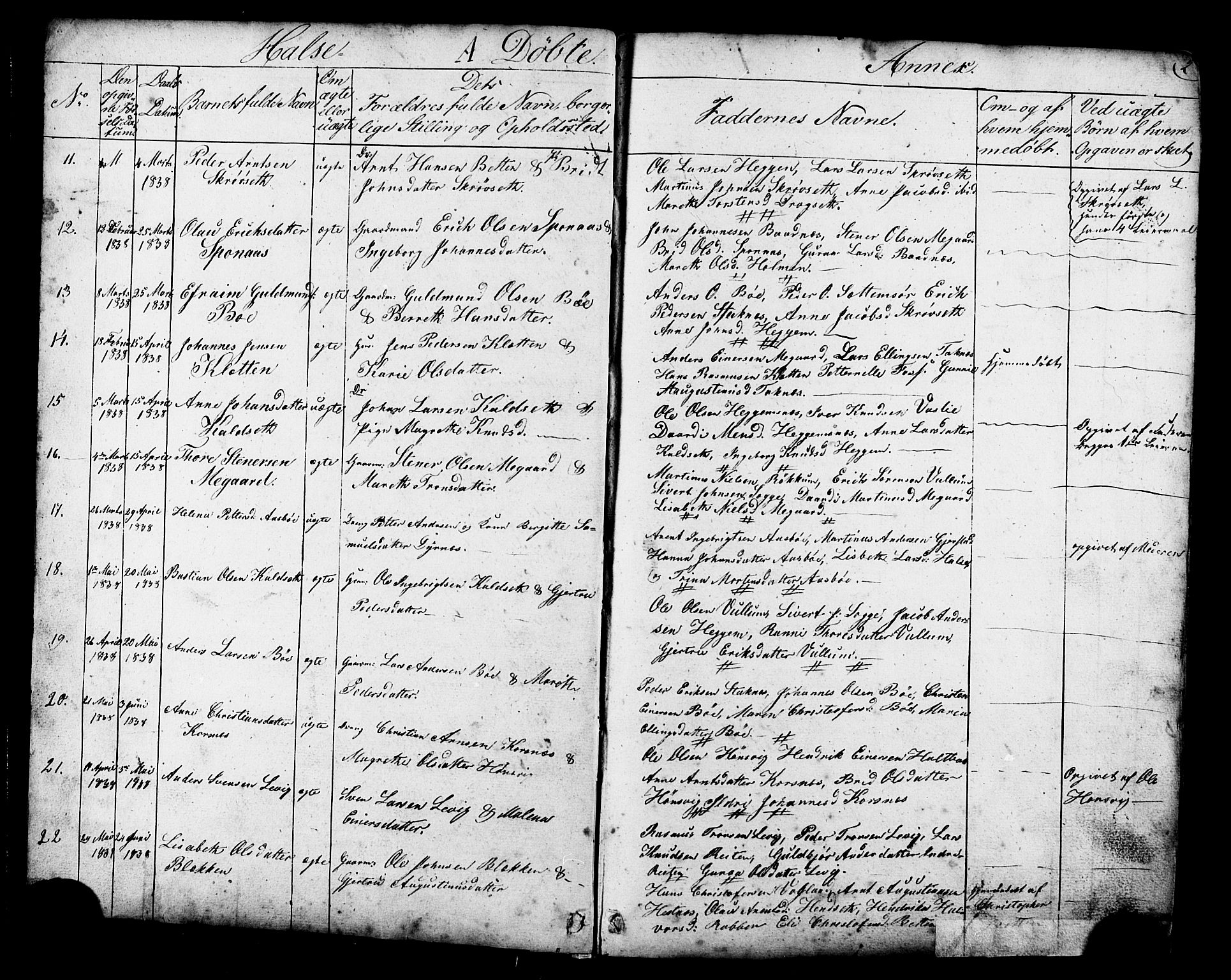 Ministerialprotokoller, klokkerbøker og fødselsregistre - Møre og Romsdal, SAT/A-1454/576/L0890: Parish register (copy) no. 576C01, 1837-1908, p. 2