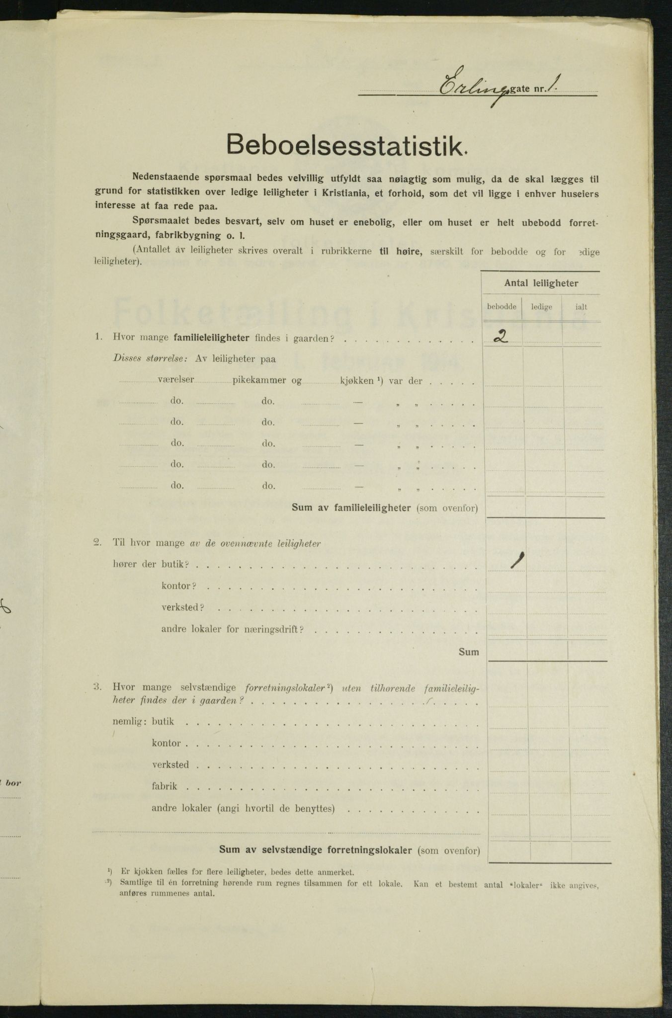 OBA, Municipal Census 1914 for Kristiania, 1914, p. 22132