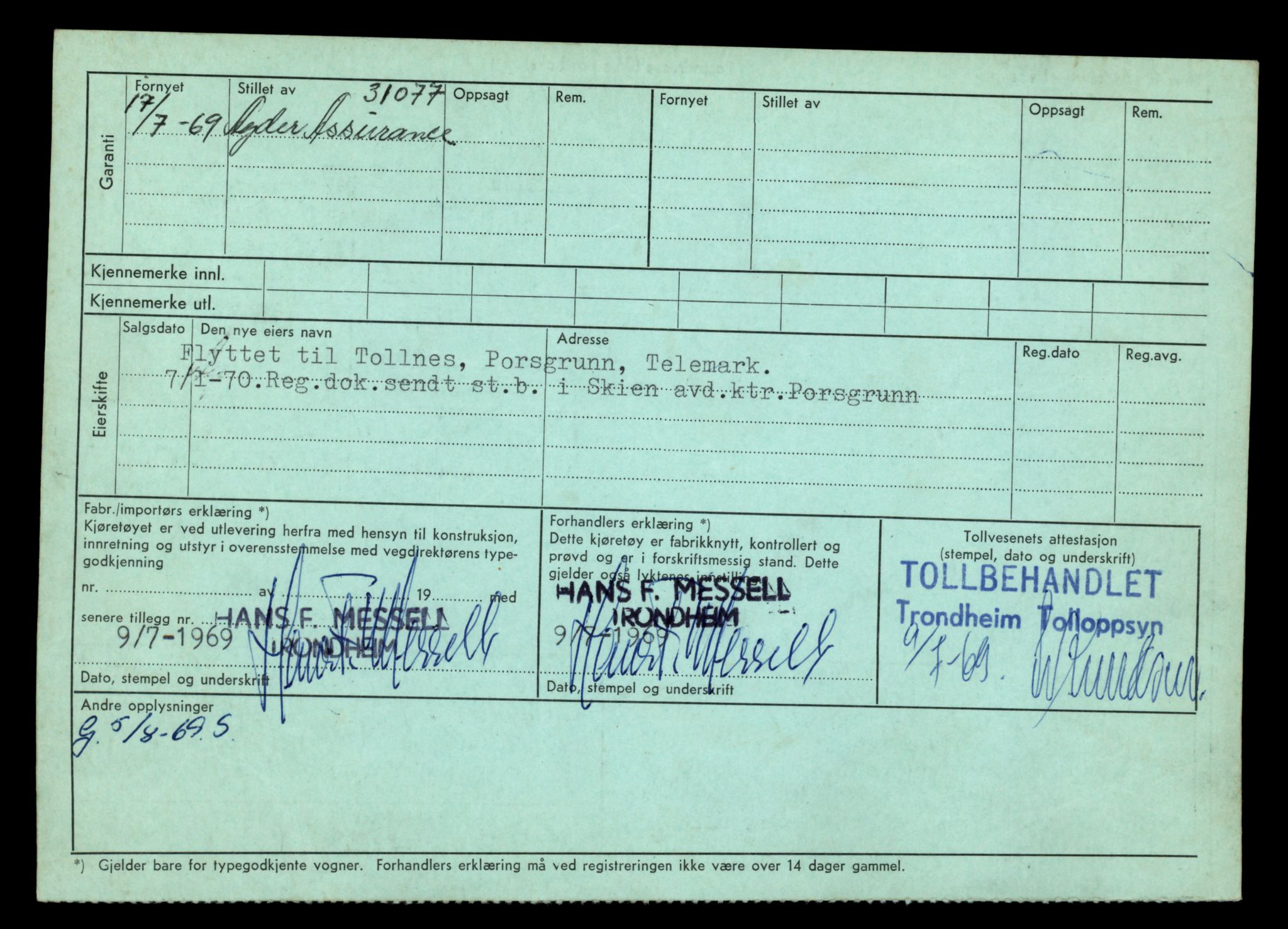 Møre og Romsdal vegkontor - Ålesund trafikkstasjon, AV/SAT-A-4099/F/Fe/L0040: Registreringskort for kjøretøy T 13531 - T 13709, 1927-1998, p. 2074