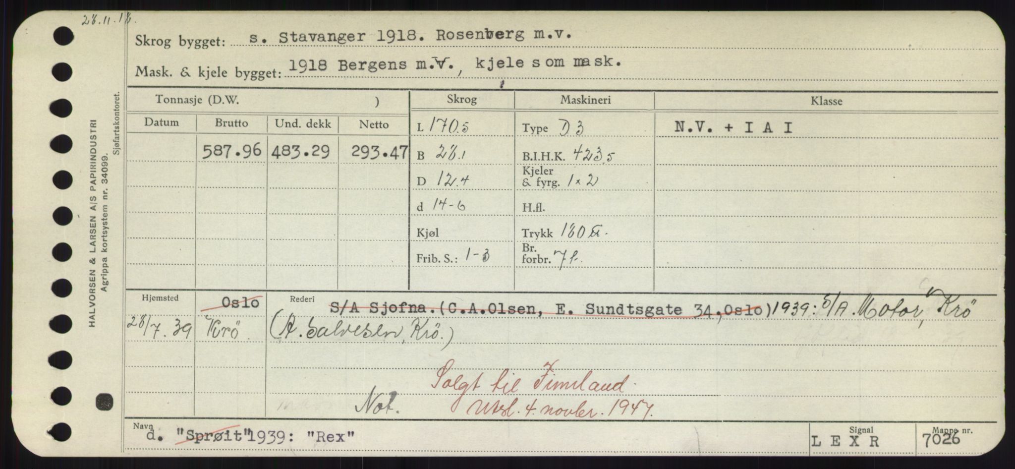 Sjøfartsdirektoratet med forløpere, Skipsmålingen, RA/S-1627/H/Hd/L0030: Fartøy, Q-Riv, p. 471