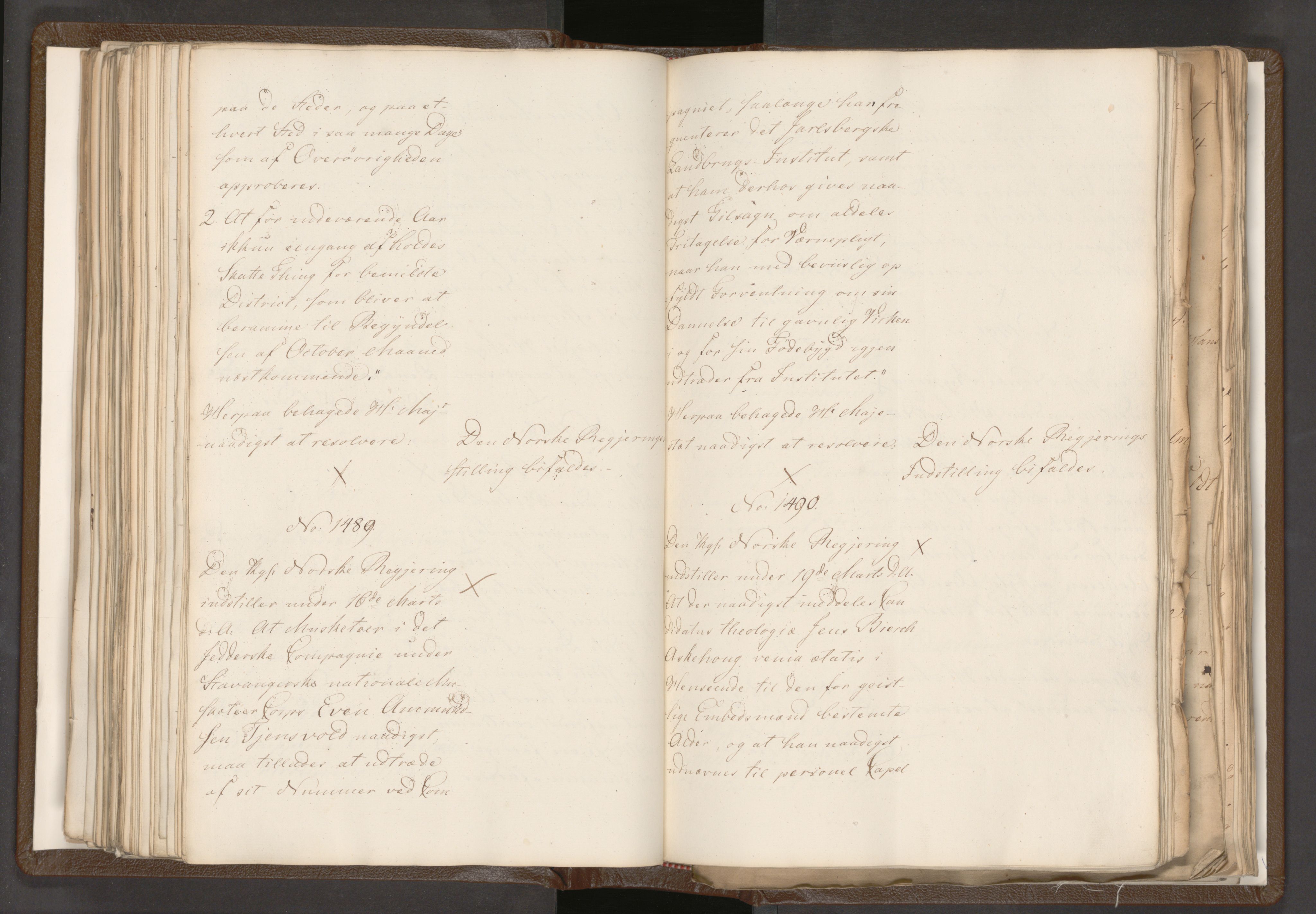 Statsrådssekretariatet, AV/RA-S-1001/A/Ab/L0018: Kgl. res. nr. 1112-1753, 1. halvår, 1824