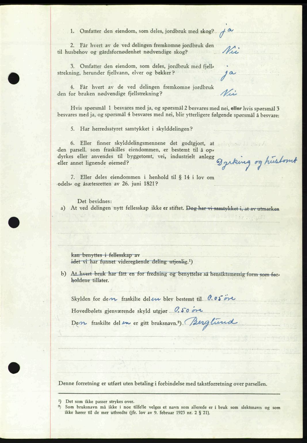 Nedenes sorenskriveri, SAK/1221-0006/G/Gb/Gba/L0058: Mortgage book no. A10, 1947-1948, Diary no: : 1909/1947