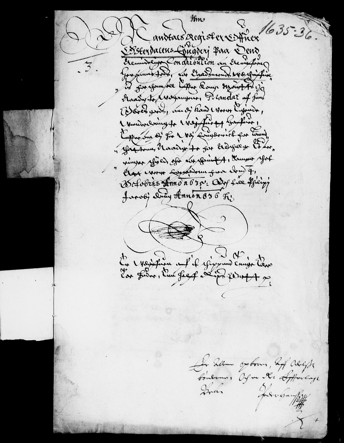 Rentekammeret inntil 1814, Reviderte regnskaper, Lensregnskaper, AV/RA-EA-5023/R/Rb/Rba/L0126: Akershus len, 1635-1636