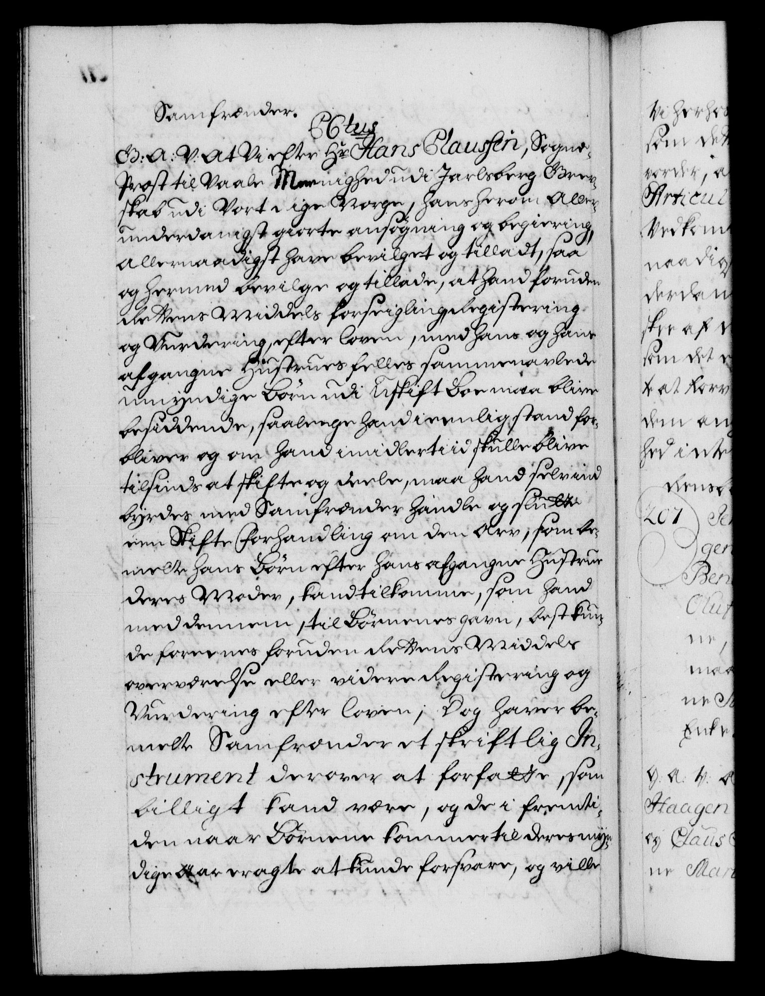 Danske Kanselli 1572-1799, AV/RA-EA-3023/F/Fc/Fca/Fcaa/L0027: Norske registre, 1730-1732, p. 211b