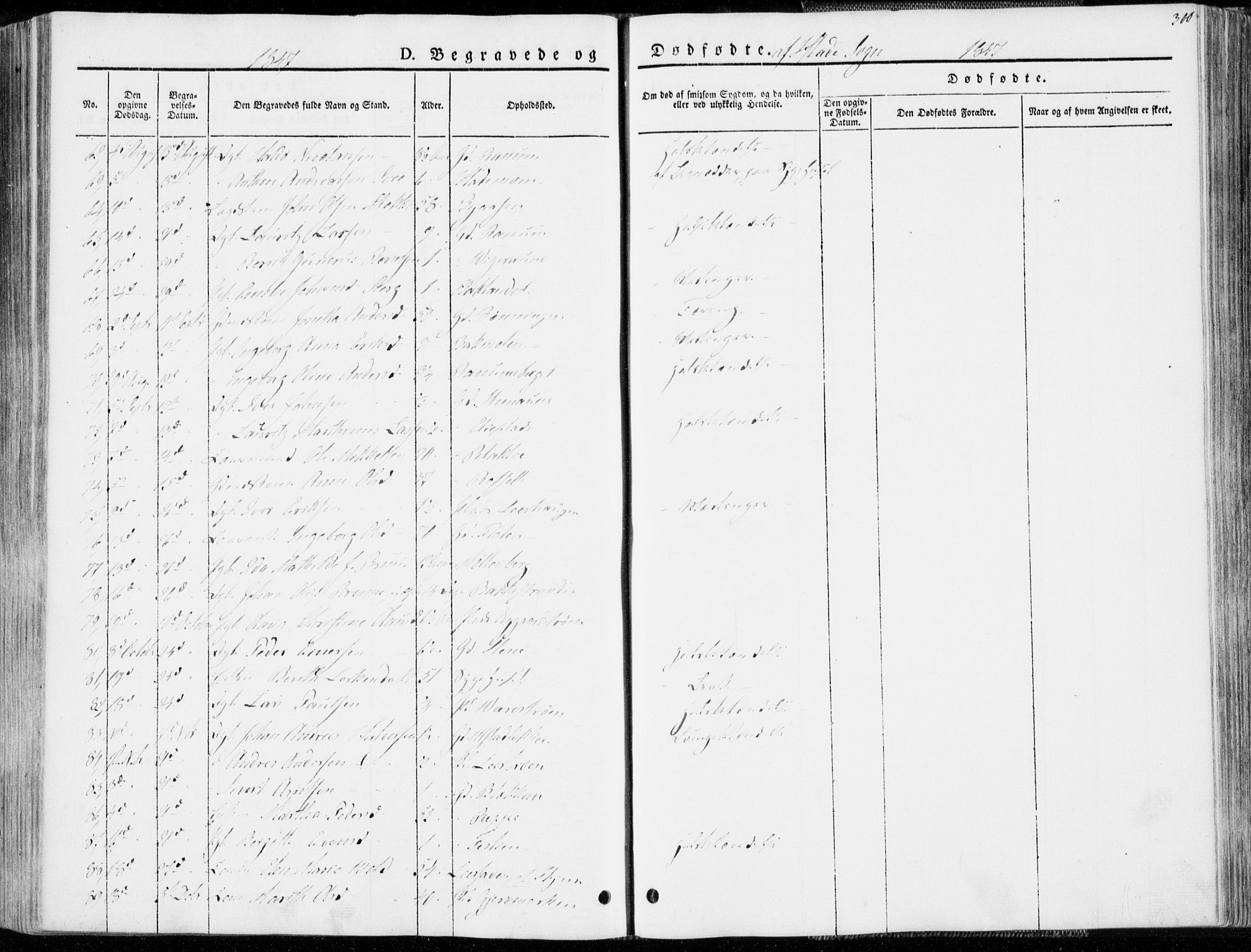 Ministerialprotokoller, klokkerbøker og fødselsregistre - Sør-Trøndelag, AV/SAT-A-1456/606/L0290: Parish register (official) no. 606A05, 1841-1847, p. 300