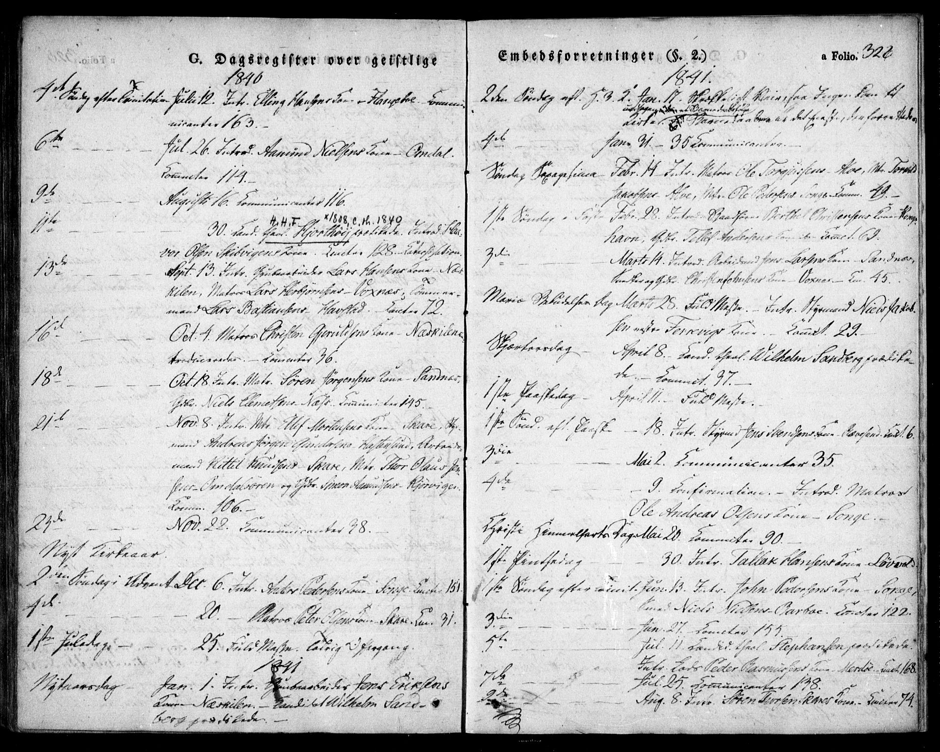 Tromøy sokneprestkontor, SAK/1111-0041/F/Fa/L0004: Parish register (official) no. A 4, 1837-1846, p. 326