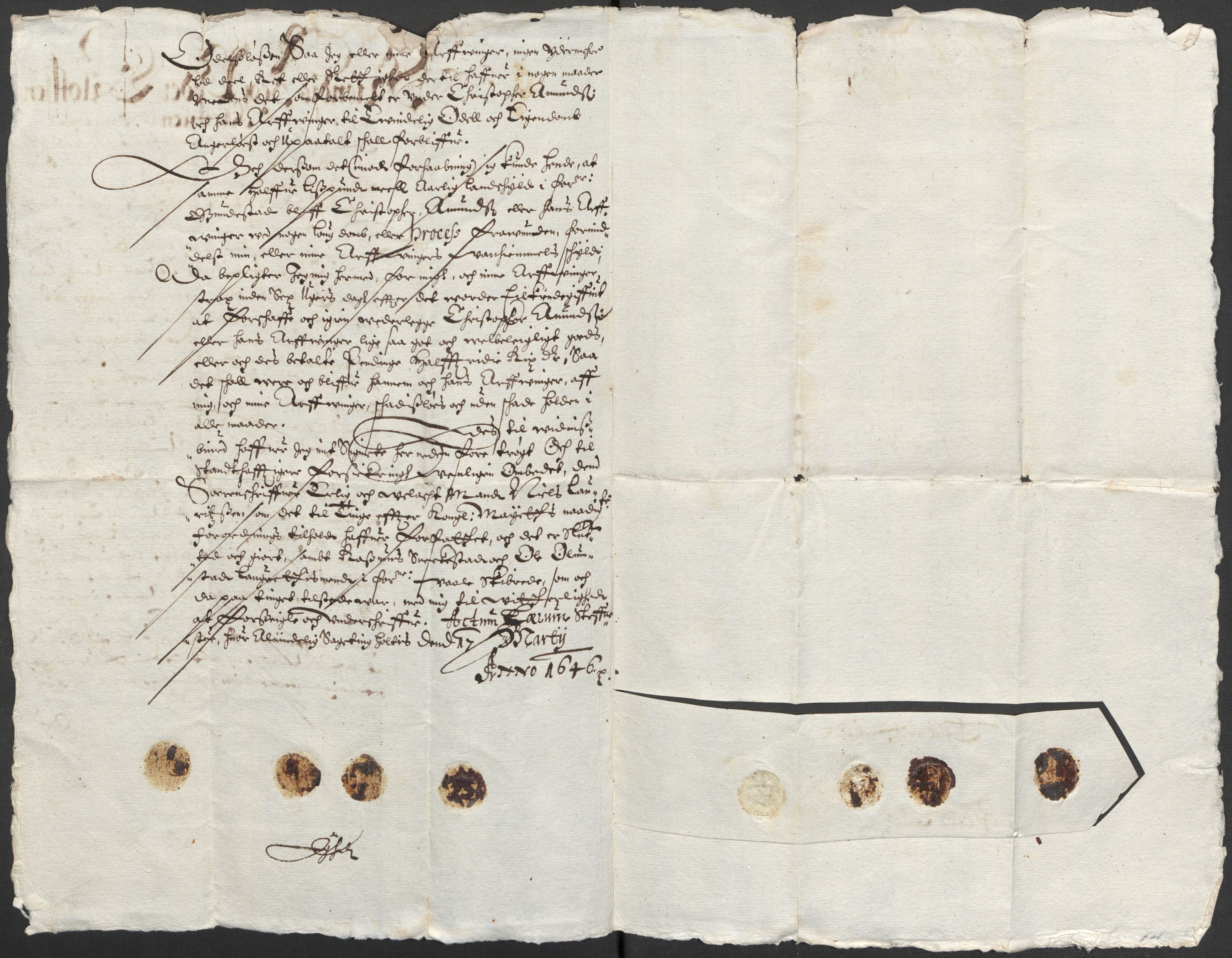 Riksarkivets diplomsamling, AV/RA-EA-5965/F12/L0005: Pk. 7 (II), 1613-1721, p. 26