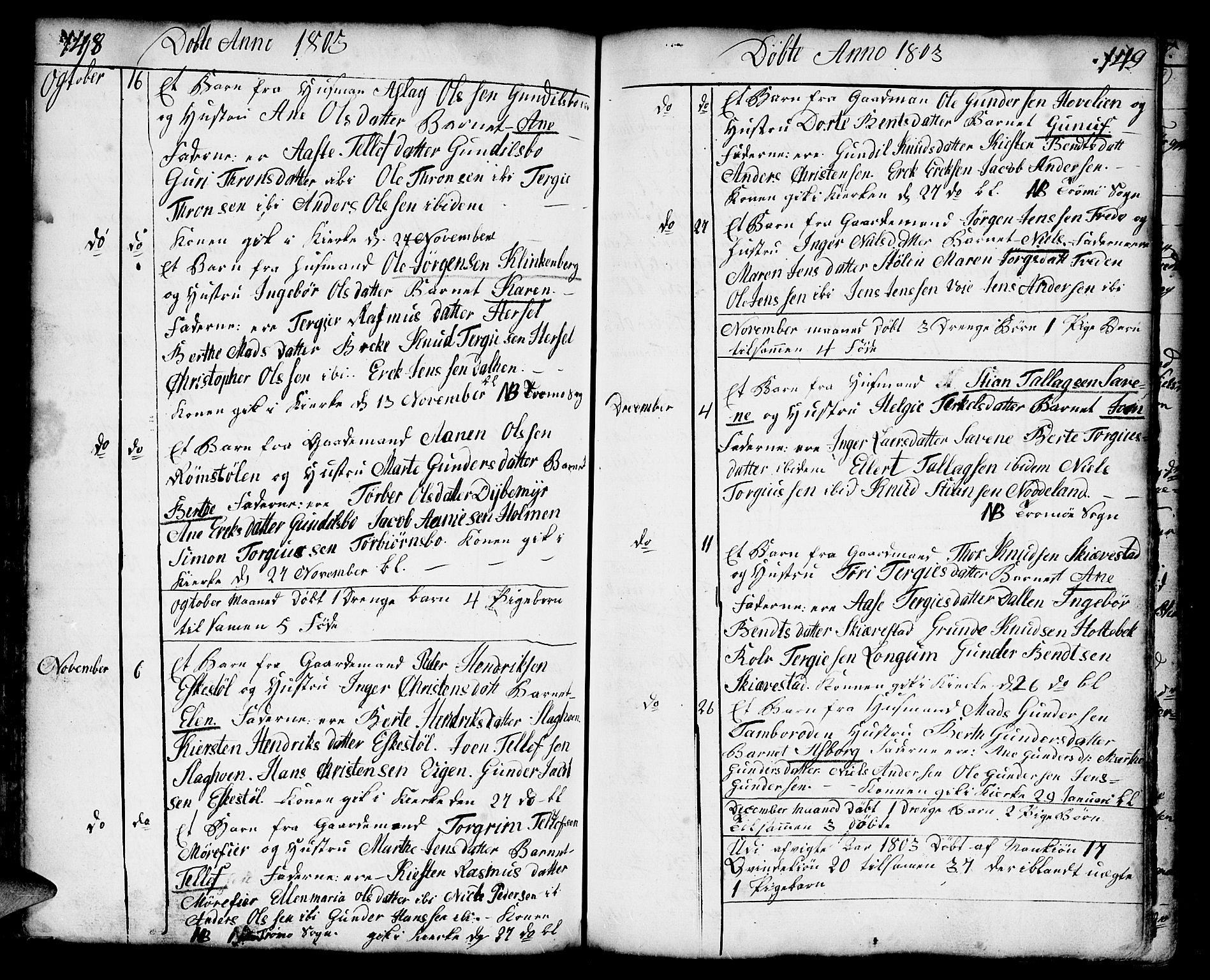 Austre Moland sokneprestkontor, AV/SAK-1111-0001/F/Fa/Faa/L0002: Parish register (official) no. A 2, 1747-1808, p. 148-149