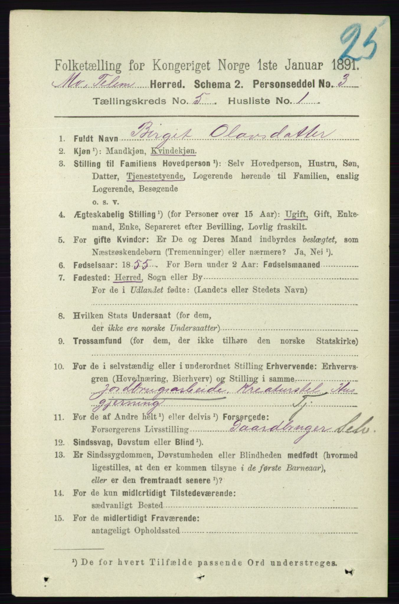 RA, 1891 census for 0832 Mo, 1891, p. 1291