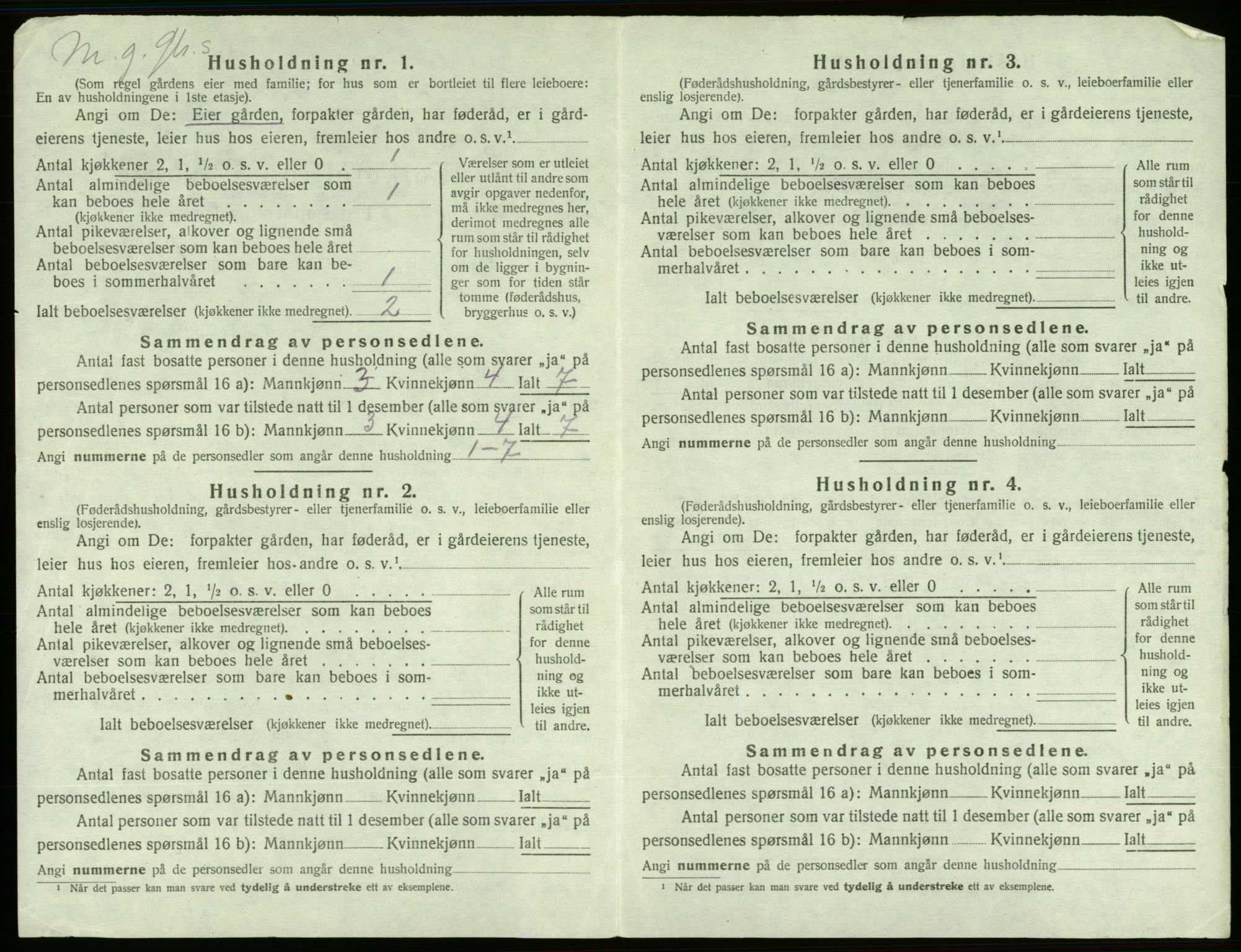 SAB, 1920 census for Sveio, 1920, p. 35