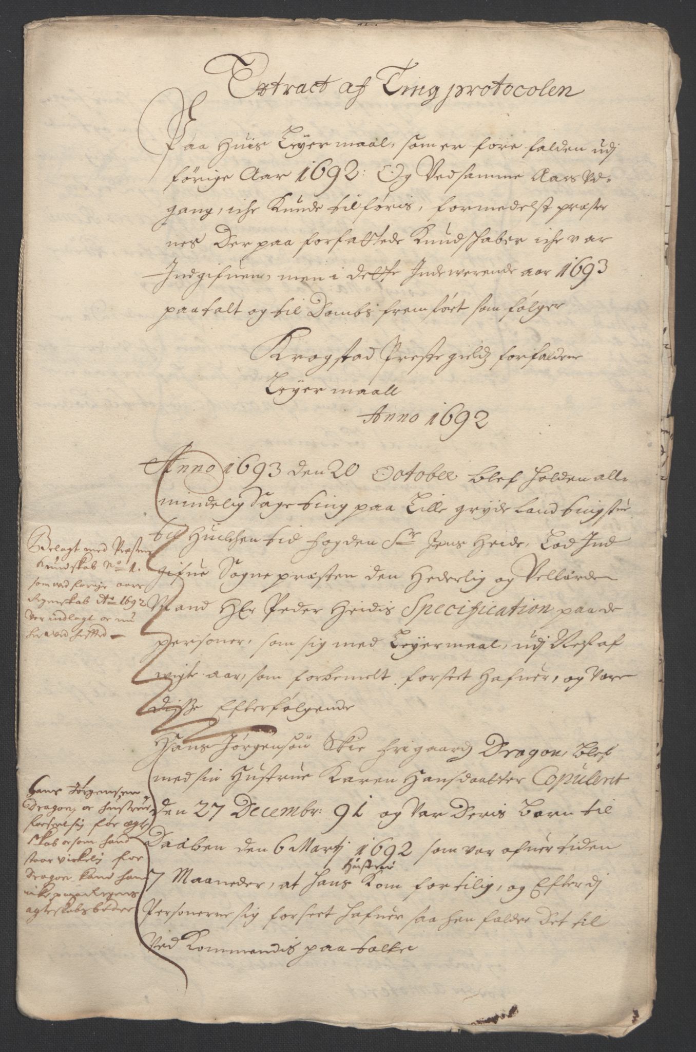 Rentekammeret inntil 1814, Reviderte regnskaper, Fogderegnskap, RA/EA-4092/R09/L0437: Fogderegnskap Follo, 1692-1693, p. 236