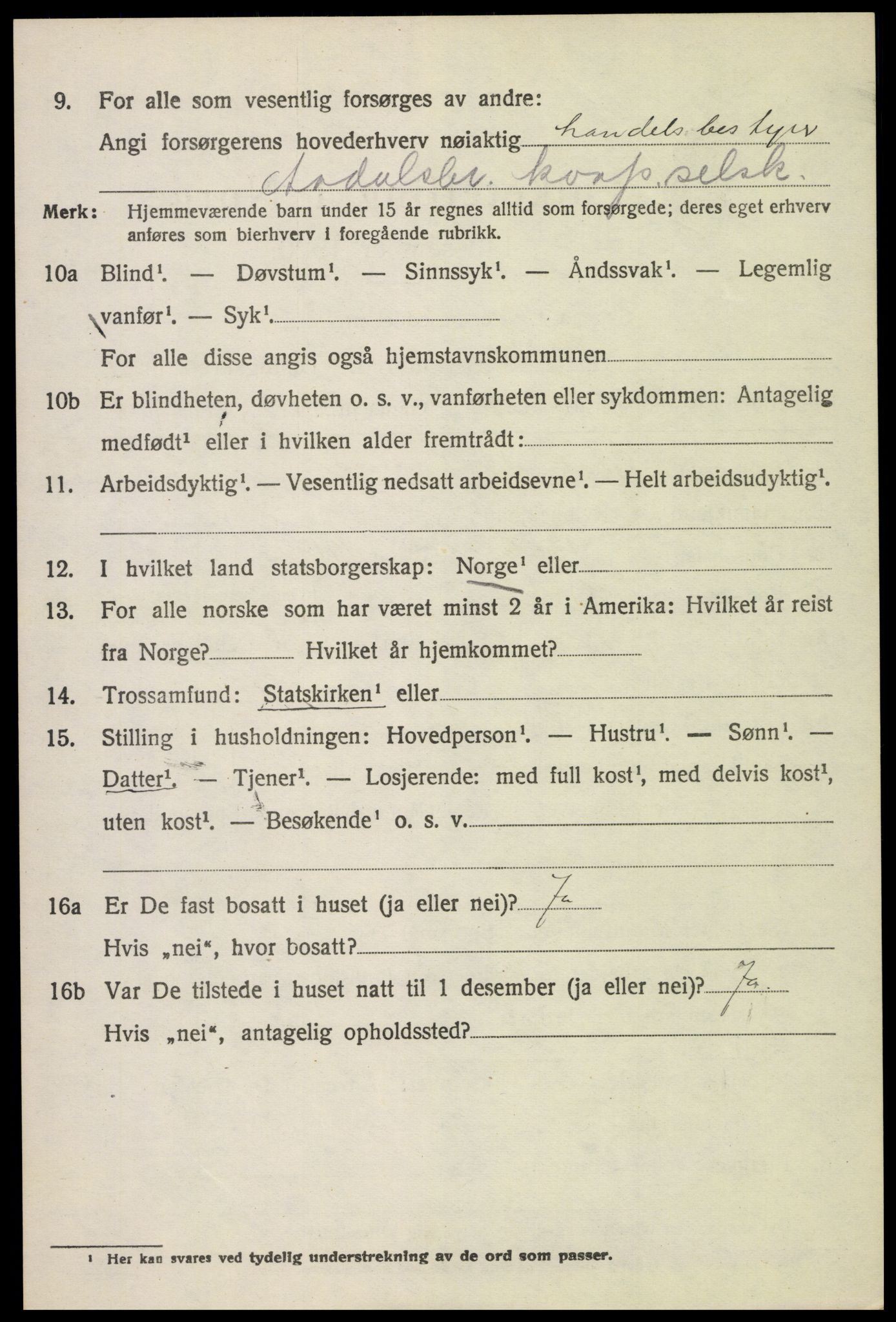 SAH, 1920 census for Løten, 1920, p. 3410