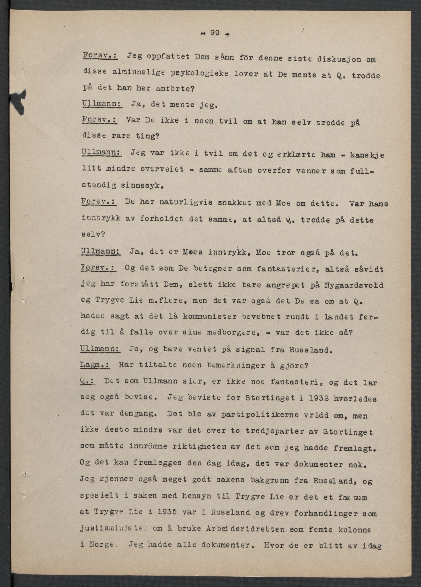 Landssvikarkivet, Oslo politikammer, RA/S-3138-01/D/Da/L0003: Dnr. 29, 1945, p. 3323