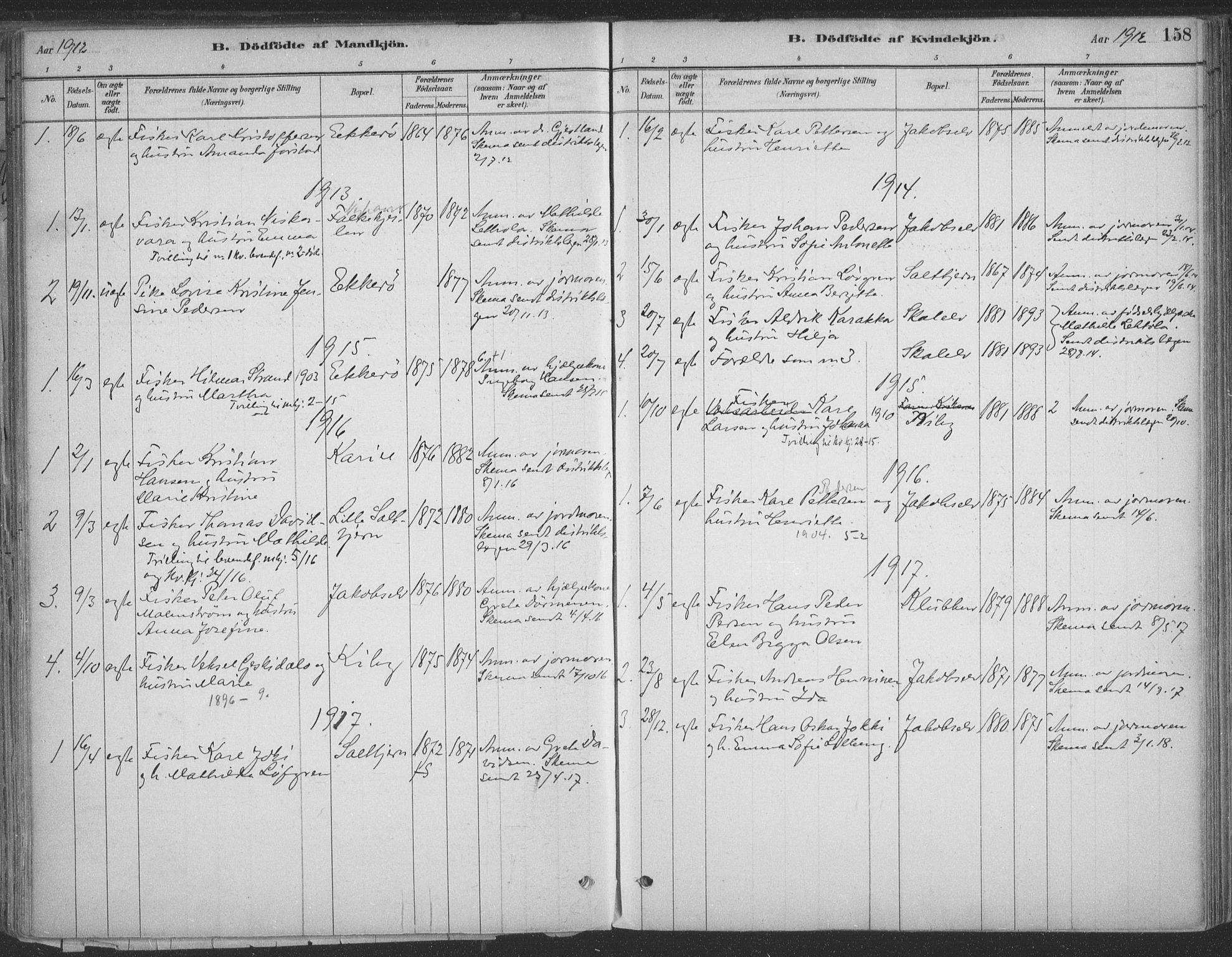 Vadsø sokneprestkontor, SATØ/S-1325/H/Ha/L0009kirke: Parish register (official) no. 9, 1881-1917, p. 158