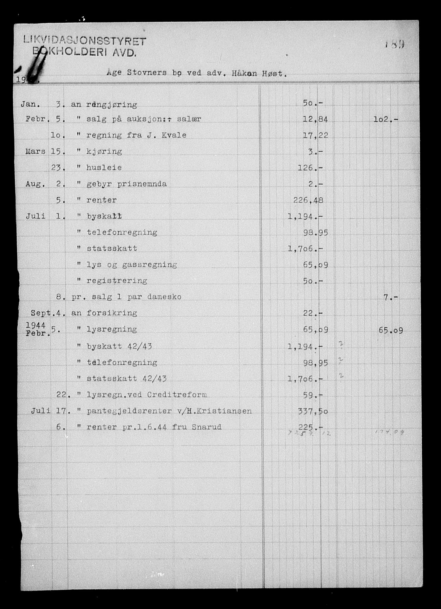 Justisdepartementet, Tilbakeføringskontoret for inndratte formuer, AV/RA-S-1564/H/Hc/Hcc/L0983: --, 1945-1947, p. 446