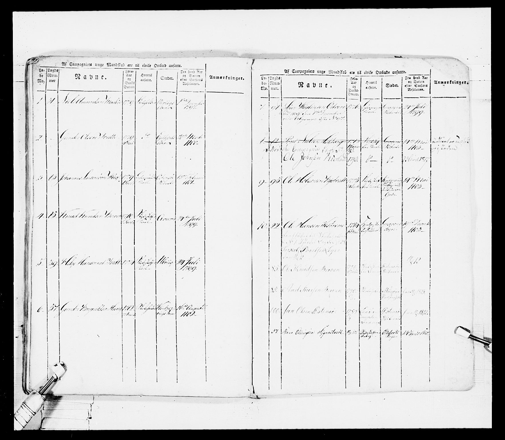 Generalitets- og kommissariatskollegiet, Det kongelige norske kommissariatskollegium, RA/EA-5420/E/Eh/L0099: Bergenhusiske nasjonale infanteriregiment, 1812, p. 557