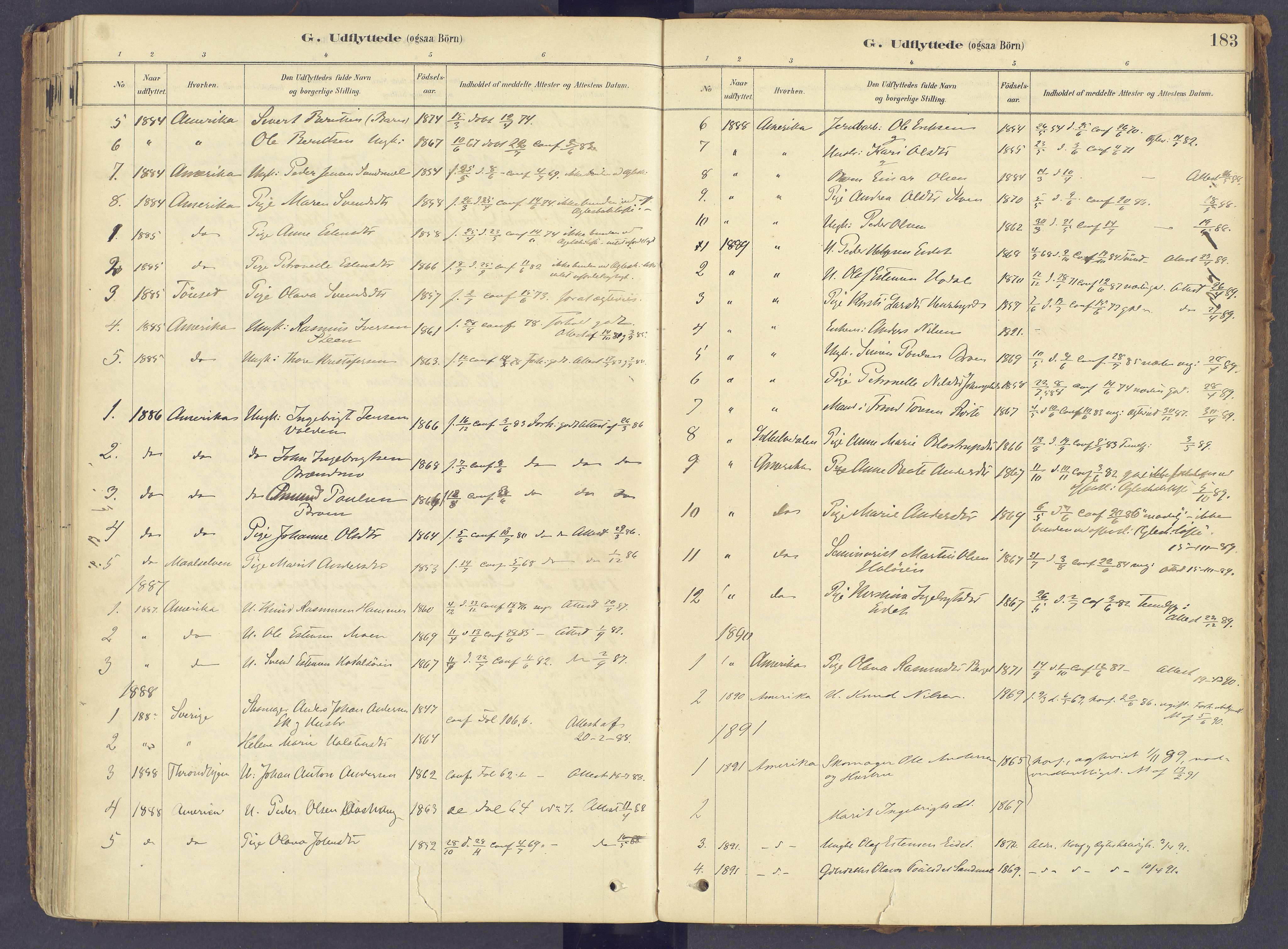 Tolga prestekontor, AV/SAH-PREST-062/K/L0011: Parish register (official) no. 11, 1877-1920, p. 183