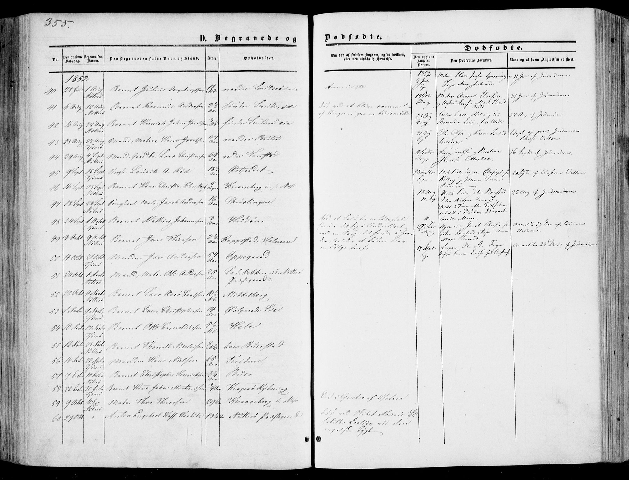 Nøtterøy kirkebøker, AV/SAKO-A-354/F/Fa/L0006: Parish register (official) no. I 6, 1852-1864, p. 355