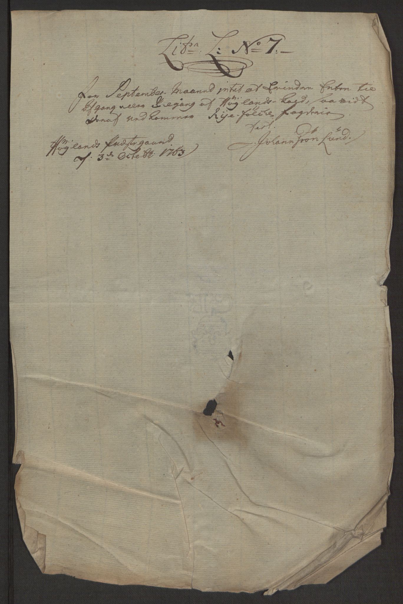 Rentekammeret inntil 1814, Reviderte regnskaper, Hovedkasseregnskaper, AV/RA-EA-4065/Rf/L0072b: Ekstraskatteregnskap, 1762, p. 497