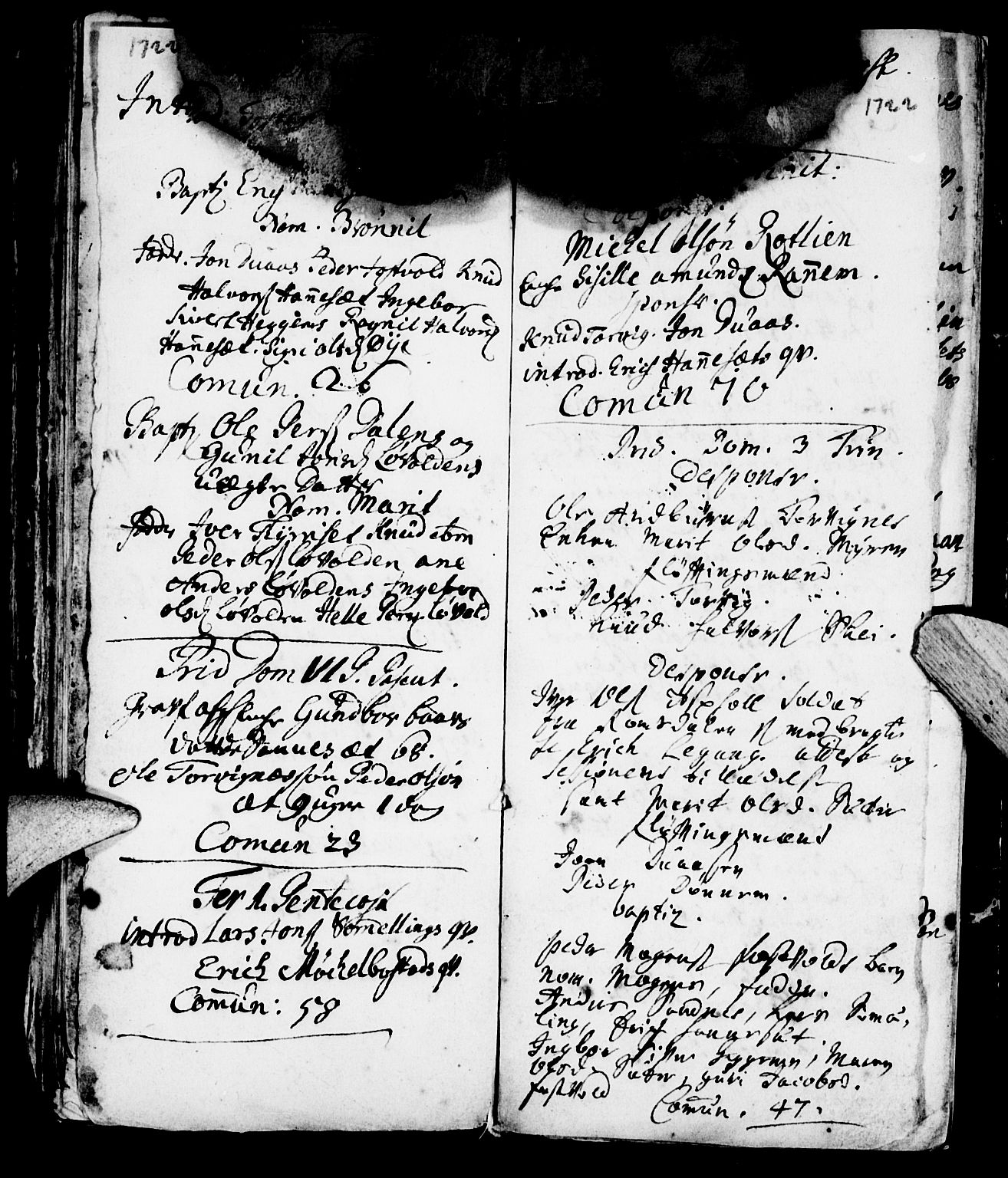 Ministerialprotokoller, klokkerbøker og fødselsregistre - Møre og Romsdal, AV/SAT-A-1454/584/L0963: Parish register (official) no. 584A03, 1702-1725