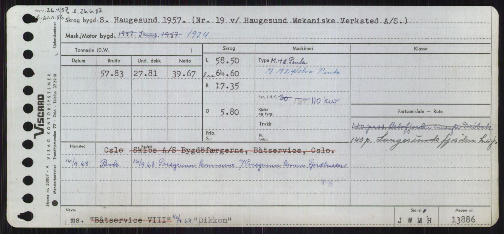 Sjøfartsdirektoratet med forløpere, Skipsmålingen, AV/RA-S-1627/H/Ha/L0001/0002: Fartøy, A-Eig / Fartøy Bjør-Eig, p. 825