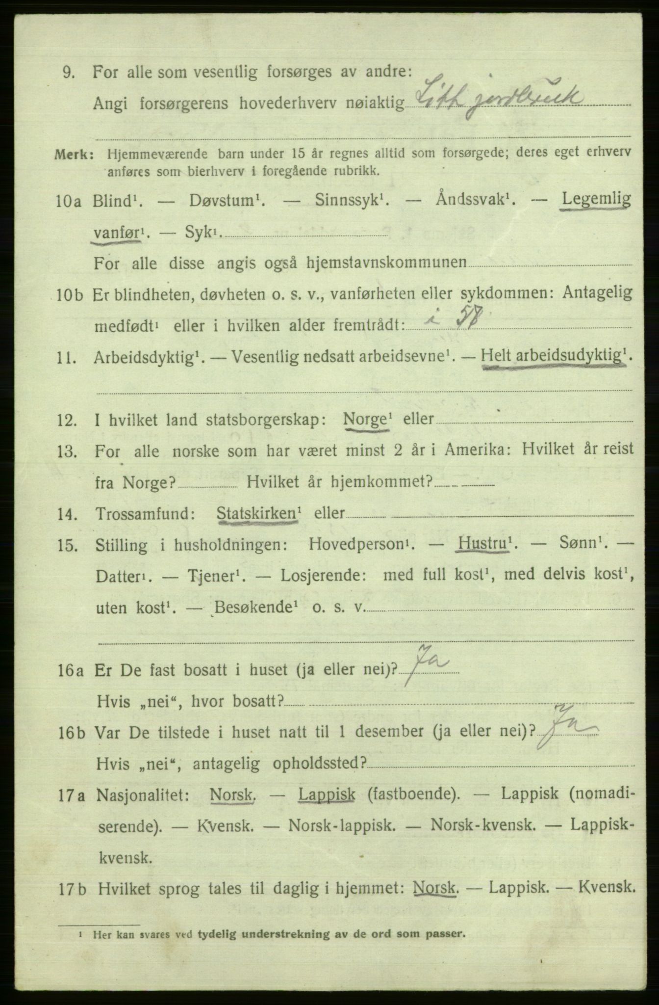 SATØ, 1920 census for Måsøy, 1920, p. 3335
