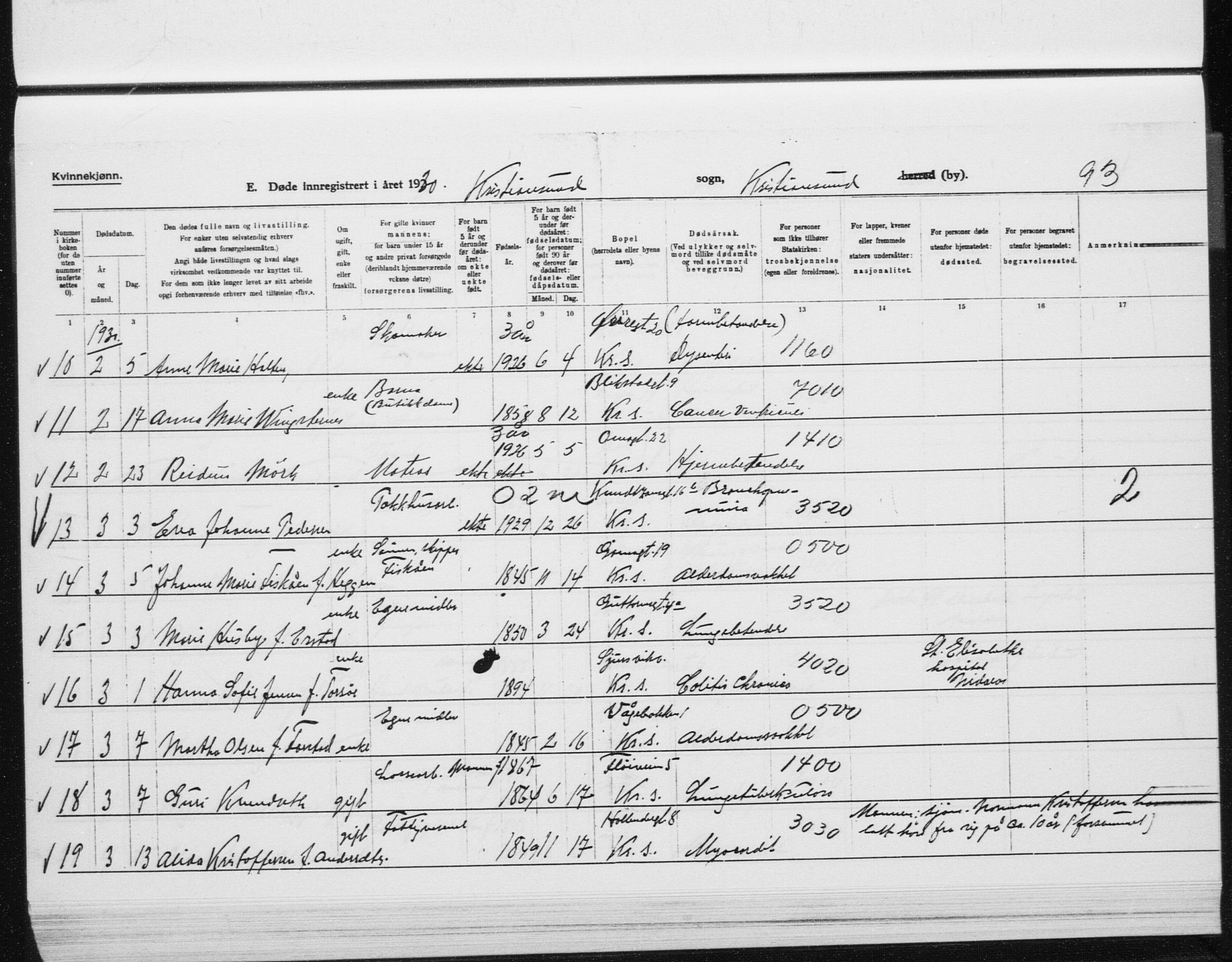 Ministerialprotokoller, klokkerbøker og fødselsregistre - Møre og Romsdal, AV/SAT-A-1454/572/L0863: Parish register (official) no. 572D07, 1917-1935