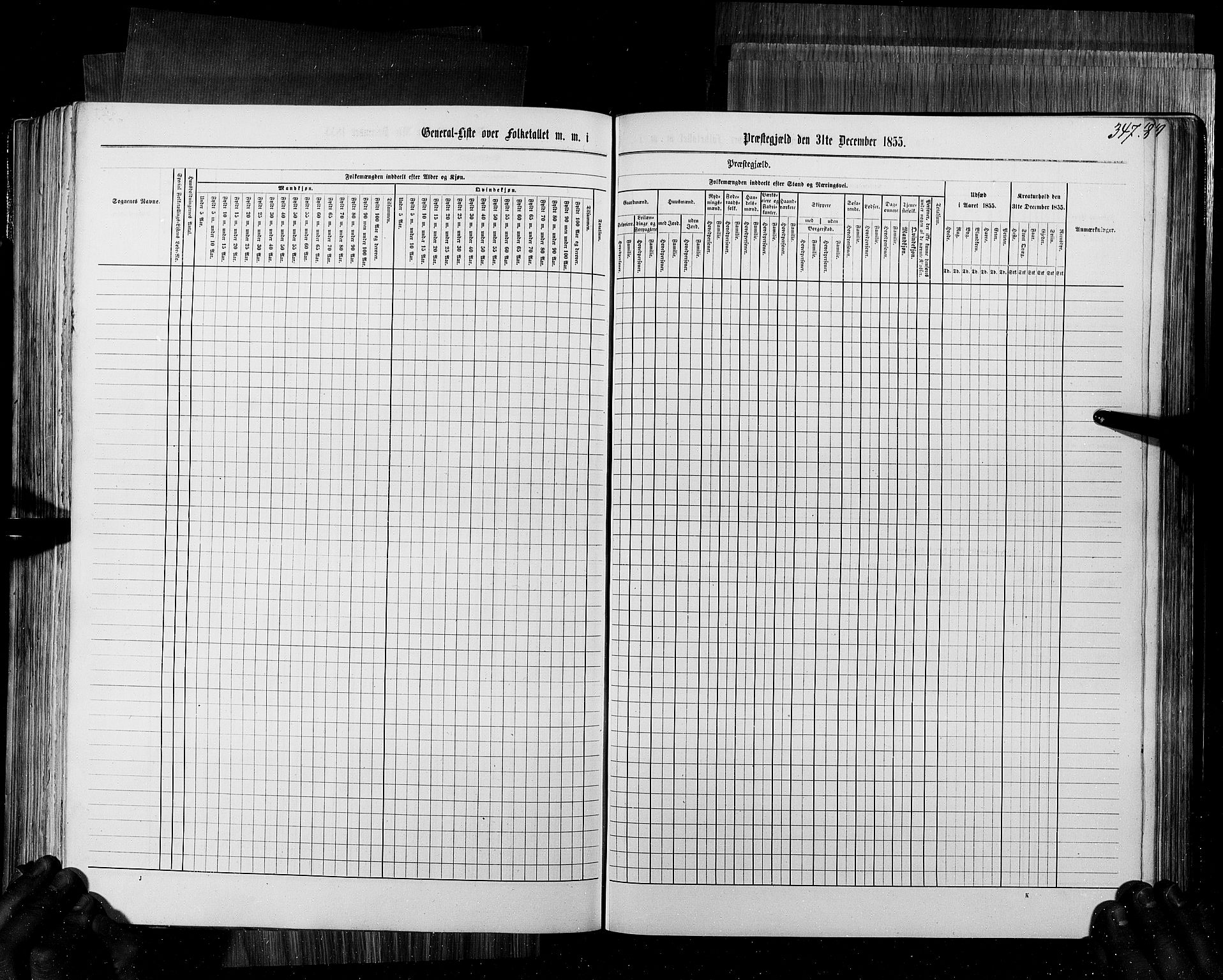 RA, Census 1855, vol. 6B: Nordland amt og Finnmarken amt, 1855, p. 347