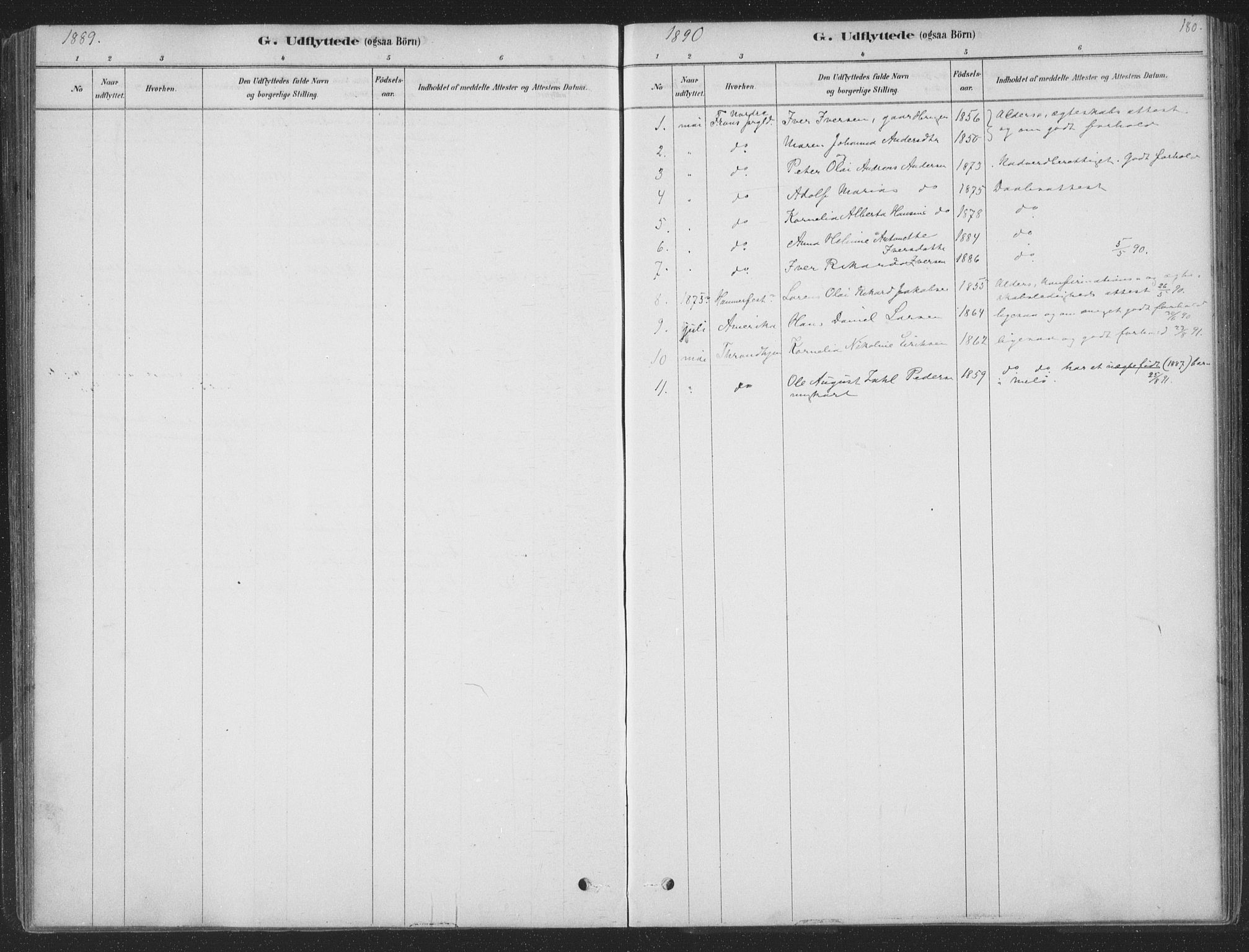 Ministerialprotokoller, klokkerbøker og fødselsregistre - Nordland, AV/SAT-A-1459/843/L0627: Parish register (official) no. 843A02, 1878-1908, p. 180