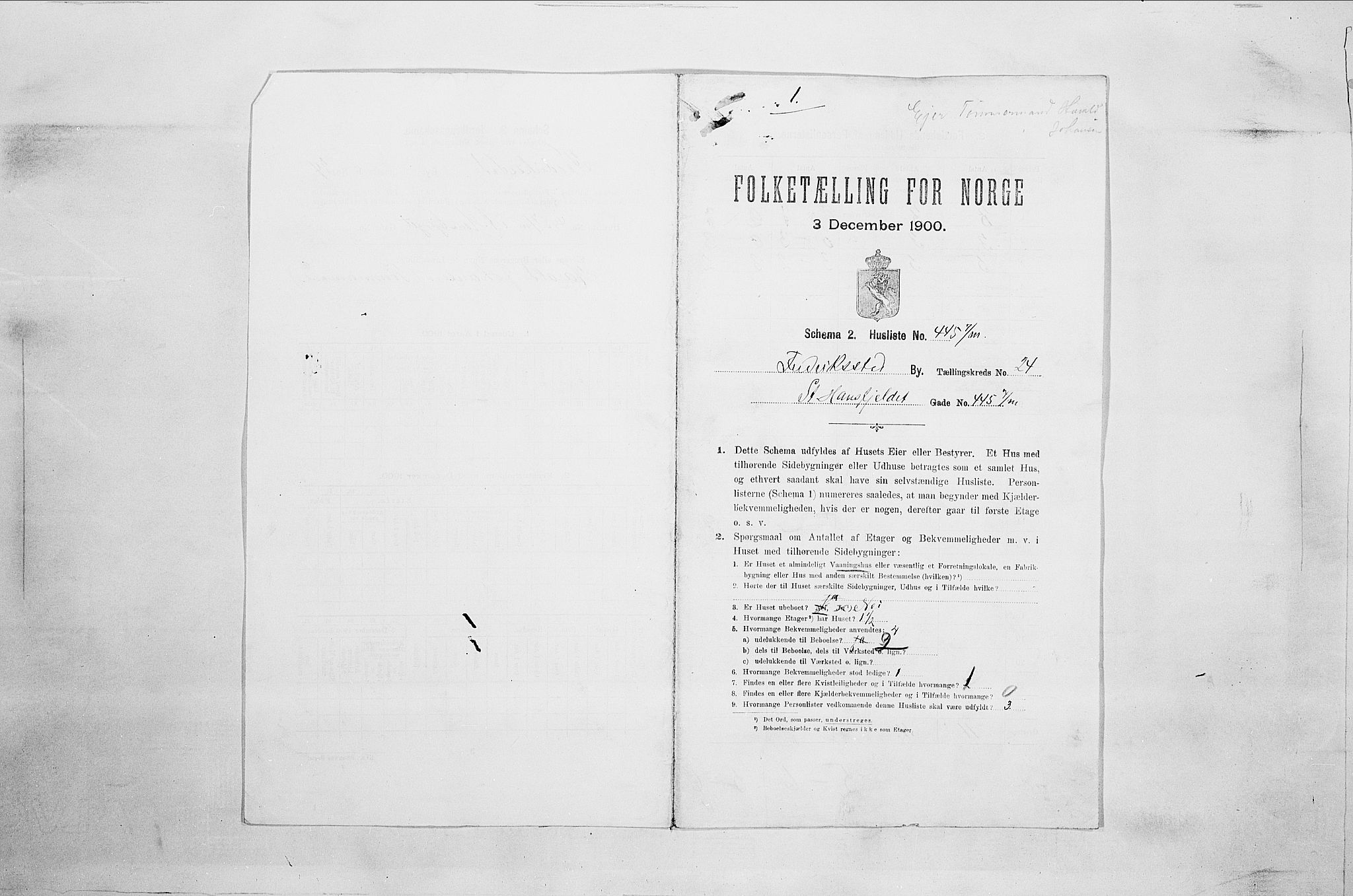 SAO, 1900 census for Fredrikstad, 1900, p. 4392