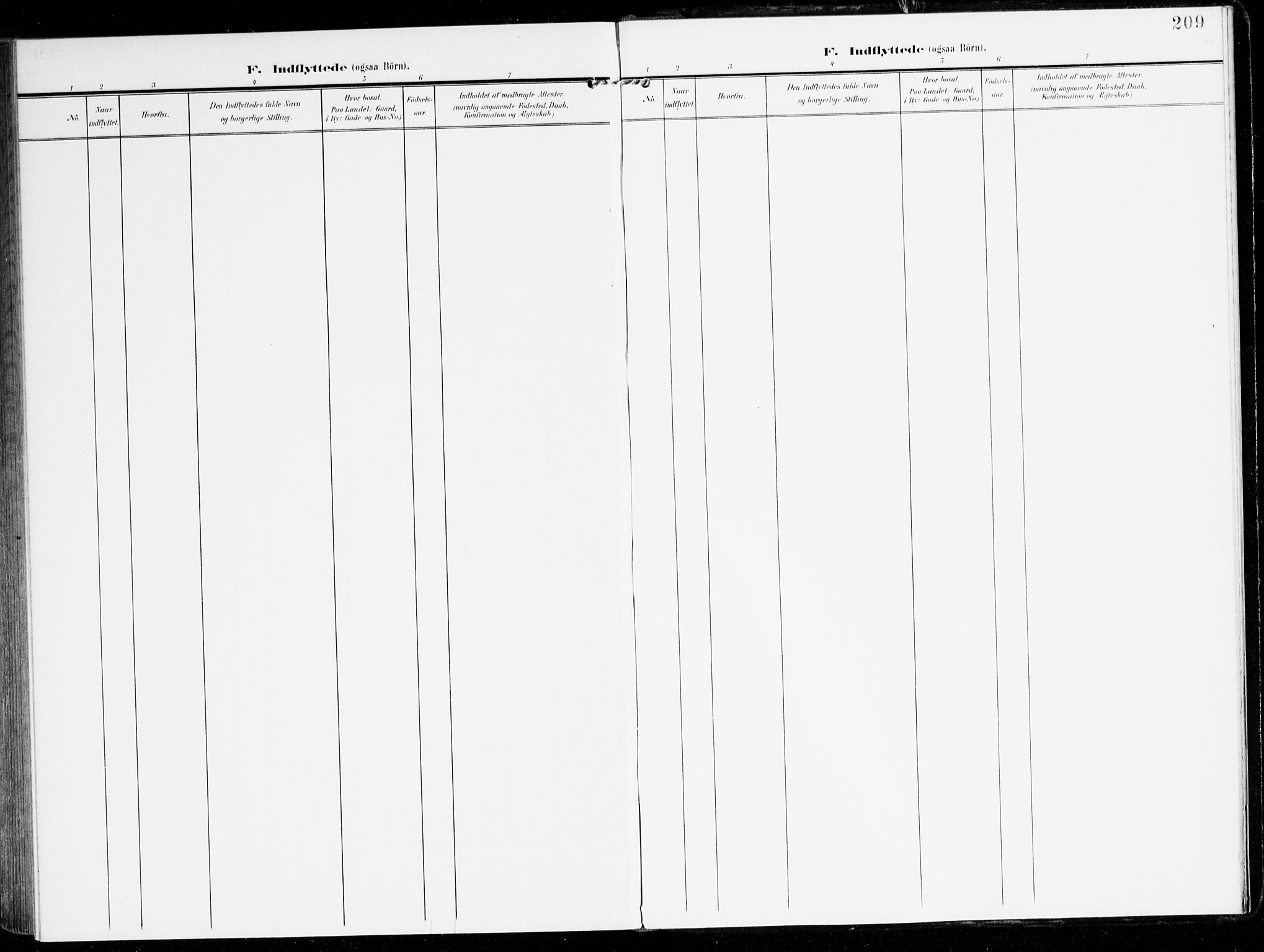 Lavik sokneprestembete, AV/SAB-A-80901: Parish register (official) no. C 2, 1904-1921, p. 209