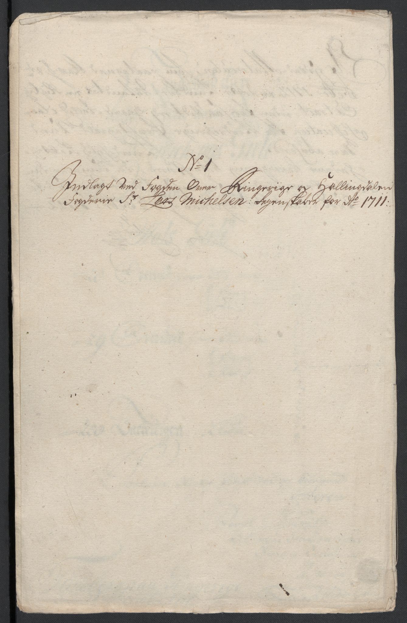 Rentekammeret inntil 1814, Reviderte regnskaper, Fogderegnskap, RA/EA-4092/R23/L1469: Fogderegnskap Ringerike og Hallingdal, 1711, p. 21