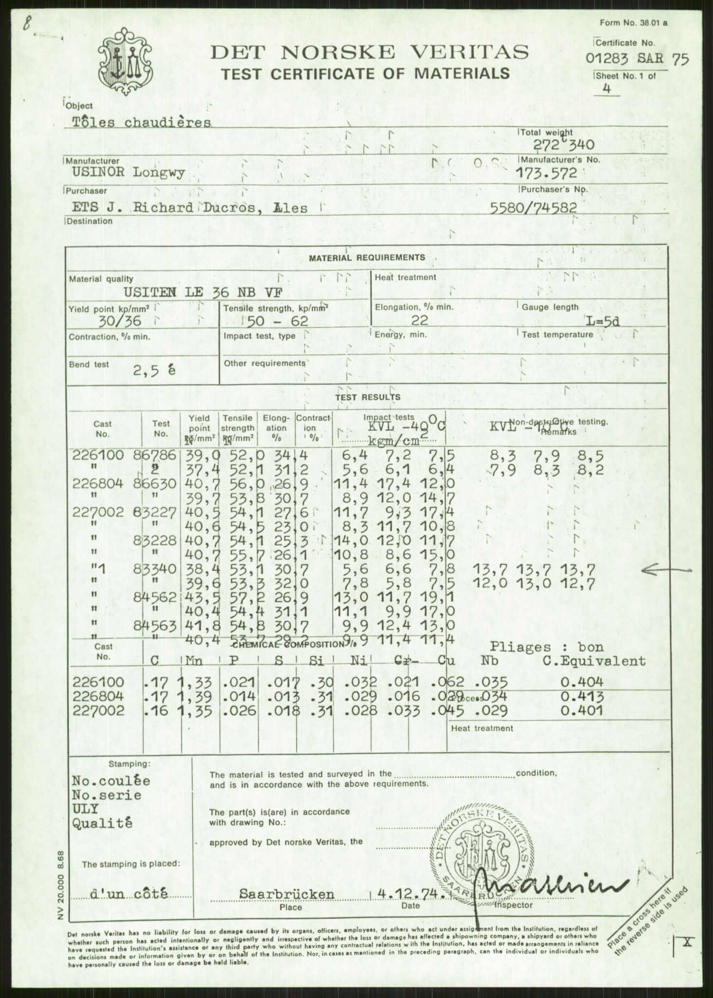 Justisdepartementet, Granskningskommisjonen ved Alexander Kielland-ulykken 27.3.1980, RA/S-1165/D/L0024: A Alexander L. Kielland (A1-A2, A7-A9, A14, A22, A16 av 31)/ E CFEM (E1, E3-E6 av 27)/ F Richard Ducros (Doku.liste + F1-F6 av 8)/ H Sjøfartsdirektoratet/Skipskontrollen (H12, H14-H16, H44, H49, H51 av 52), 1980-1981, p. 748