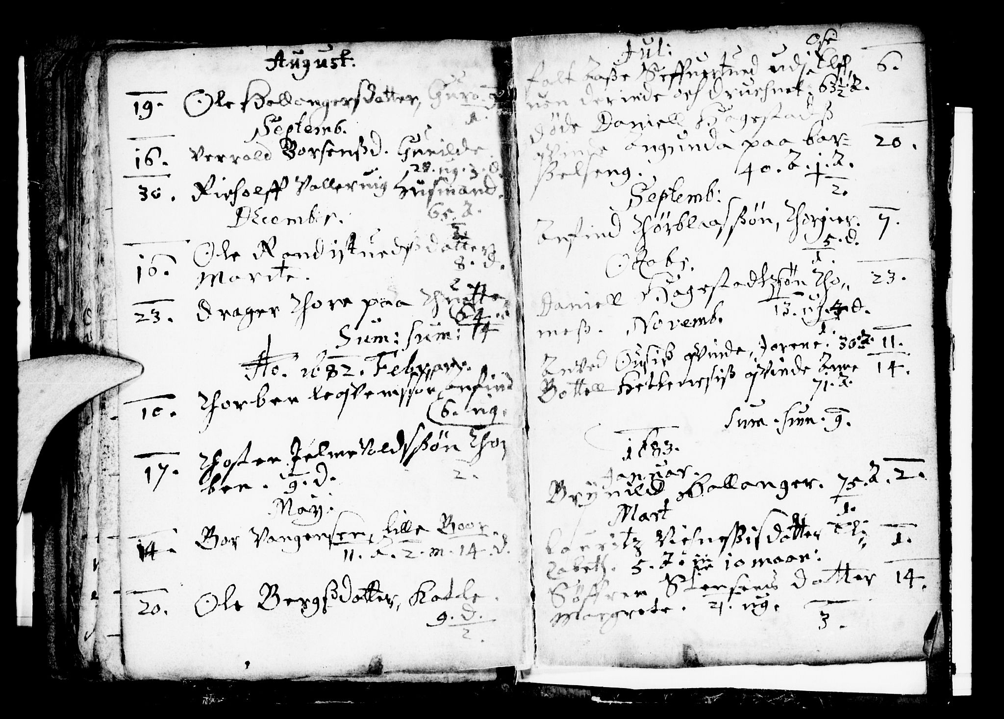 Ulvik sokneprestembete, SAB/A-78801/H/Haa: Parish register (official) no. A 1, 1664-1685, p. 34