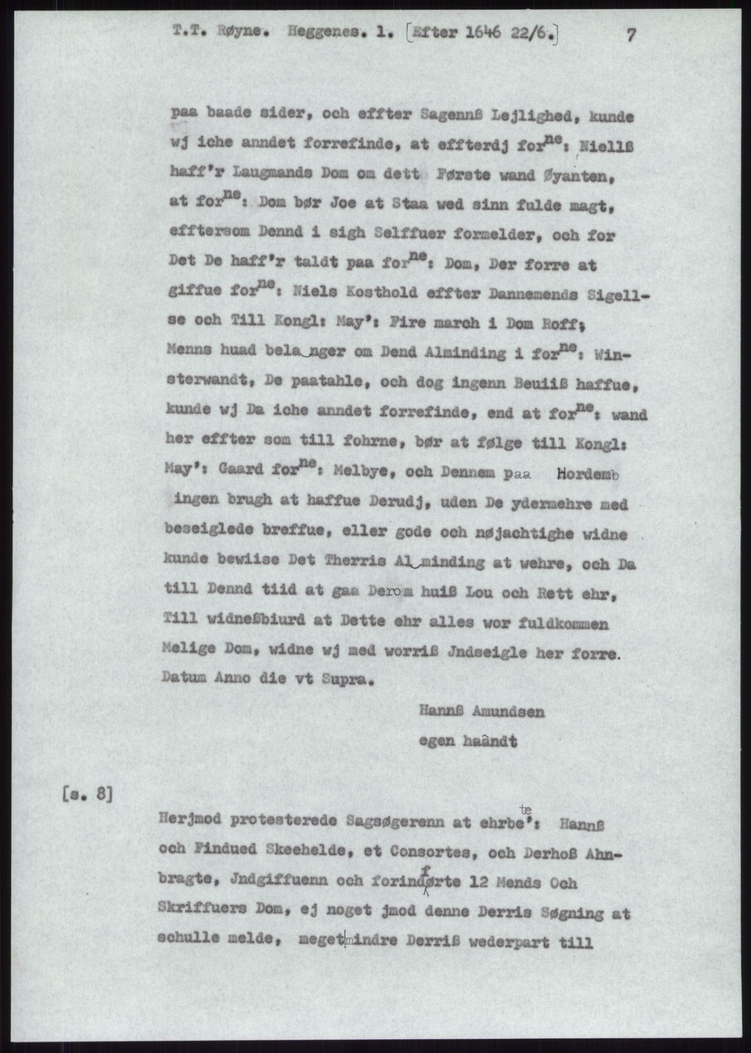 Samlinger til kildeutgivelse, Diplomavskriftsamlingen, AV/RA-EA-4053/H/Ha, p. 3300