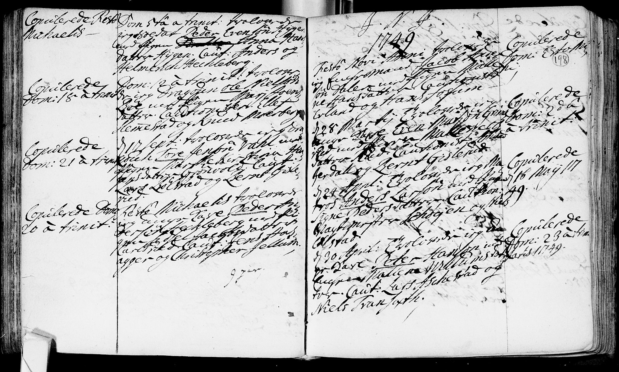Røyken kirkebøker, SAKO/A-241/F/Fa/L0002: Parish register (official) no. 2, 1731-1782, p. 198