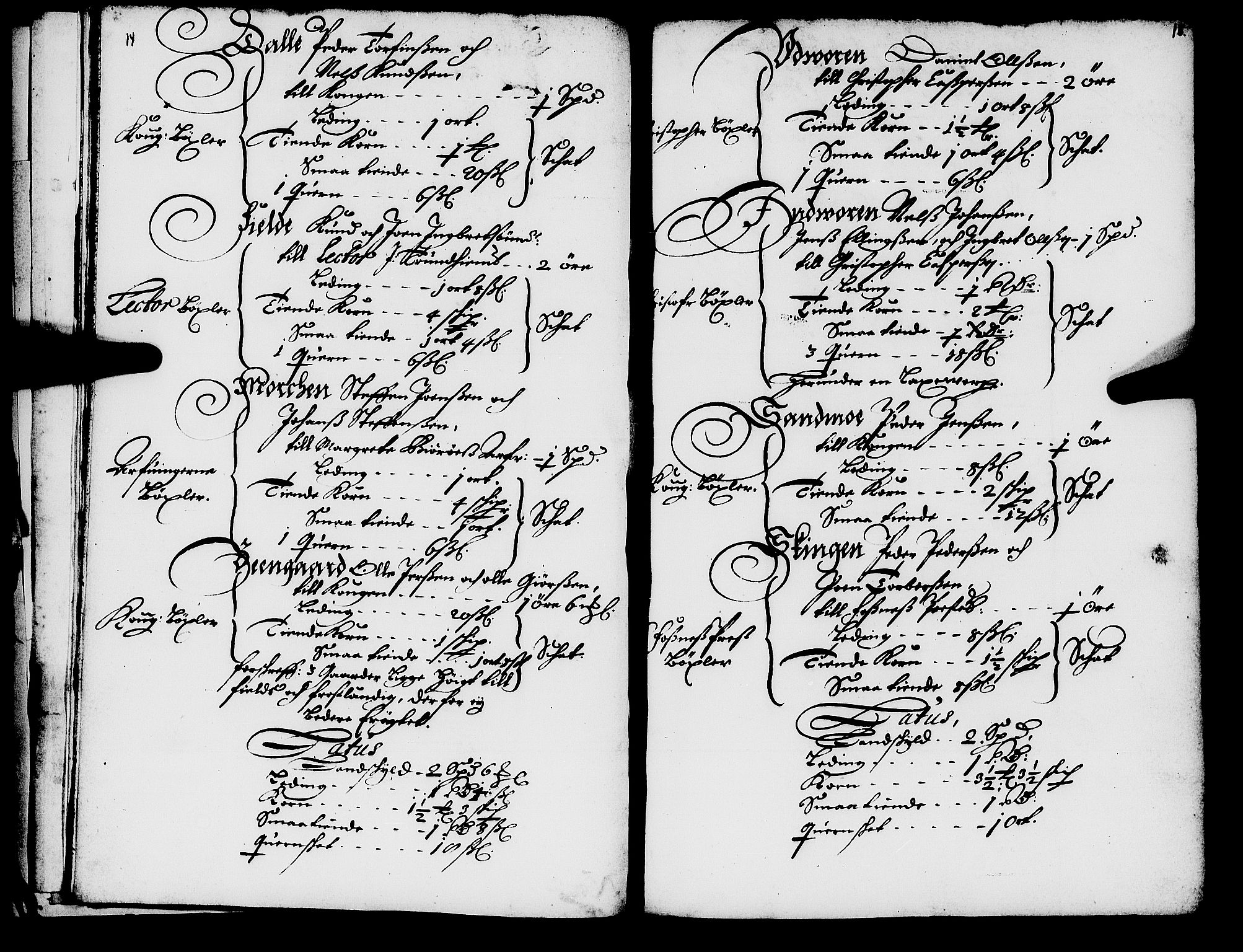 Rentekammeret inntil 1814, Realistisk ordnet avdeling, AV/RA-EA-4070/N/Nb/Nba/L0056: Namdalen len, 1669, p. 14-15