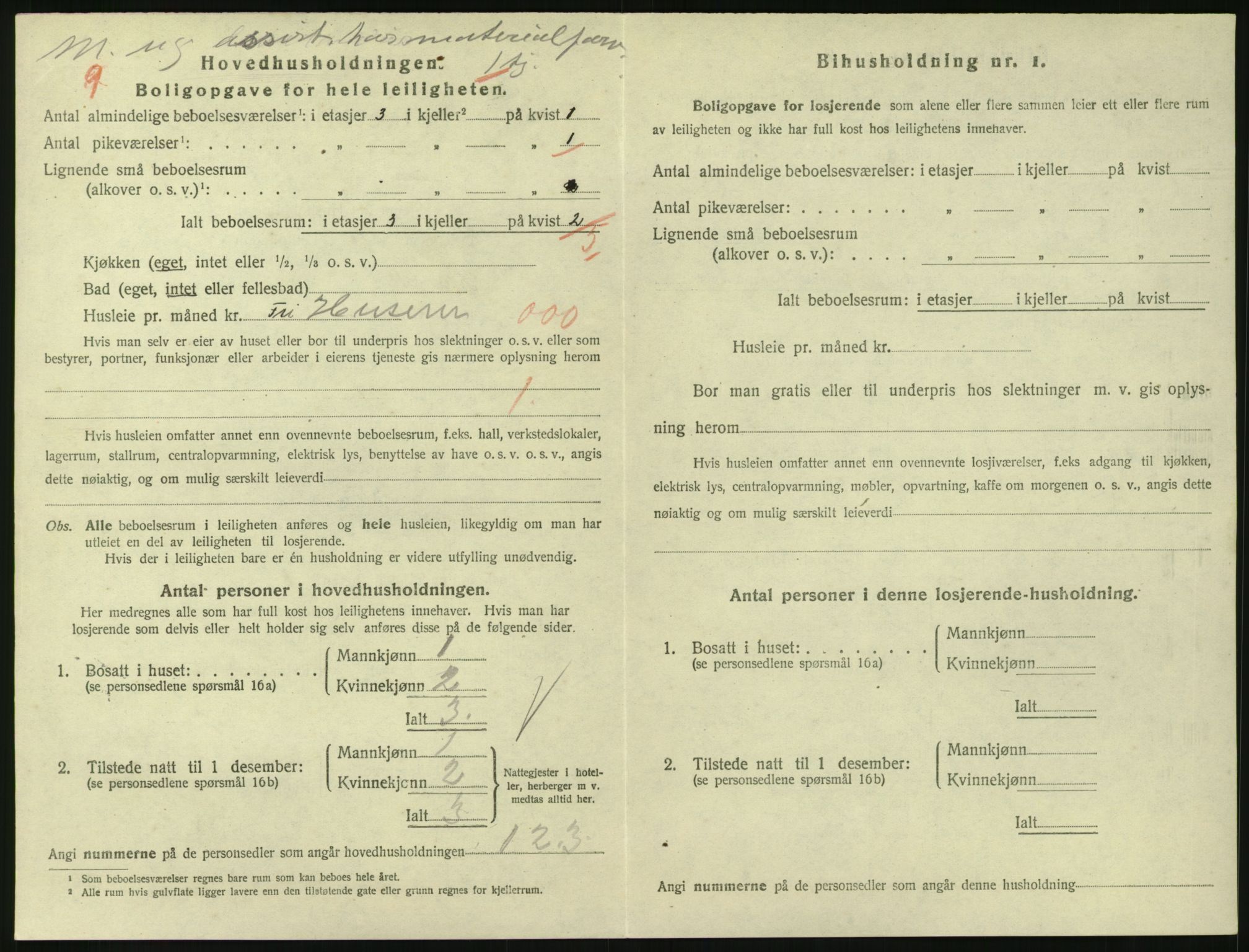 SAKO, 1920 census for Larvik, 1920, p. 3827