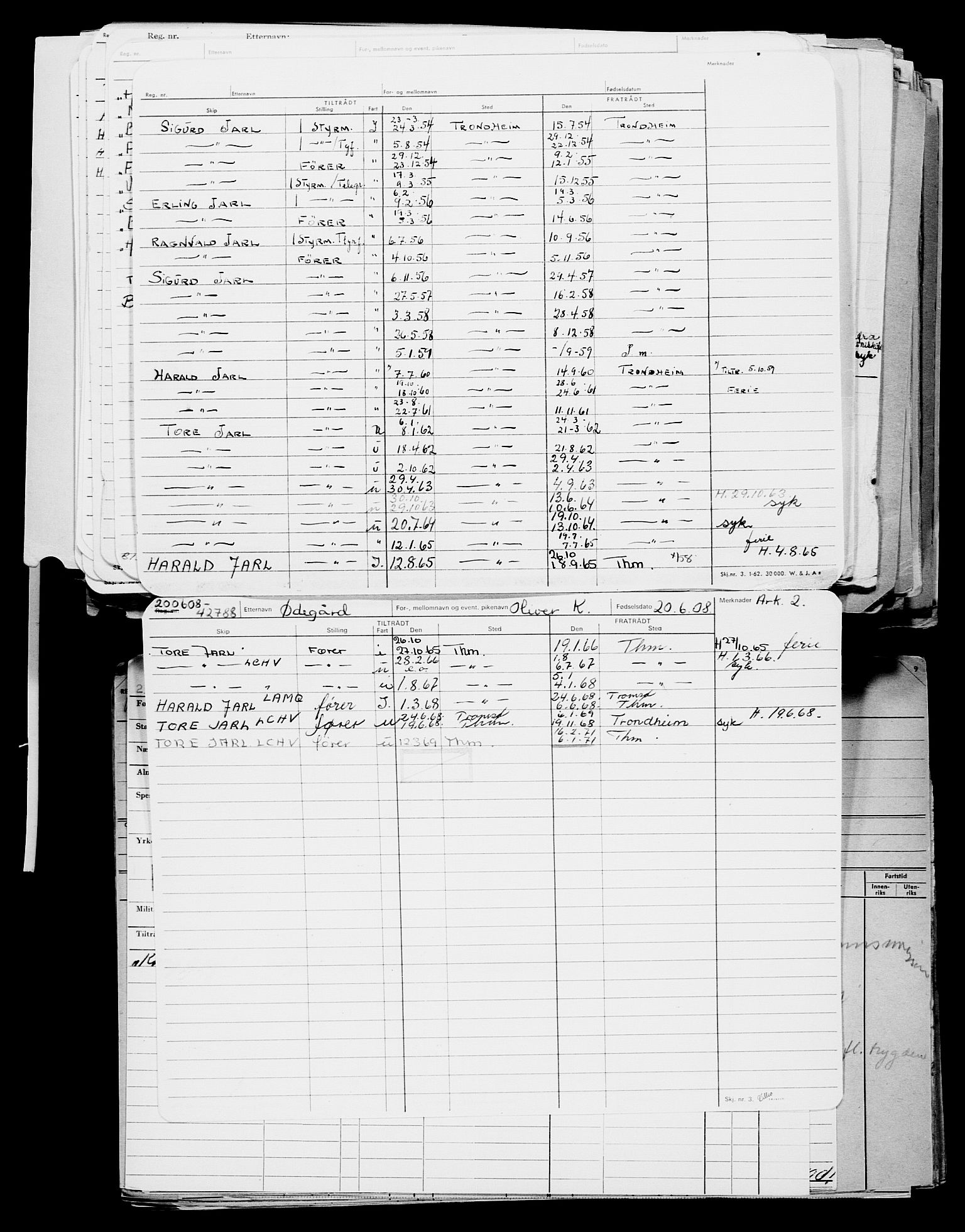 Direktoratet for sjømenn, AV/RA-S-3545/G/Gb/L0077: Hovedkort, 1908, p. 685