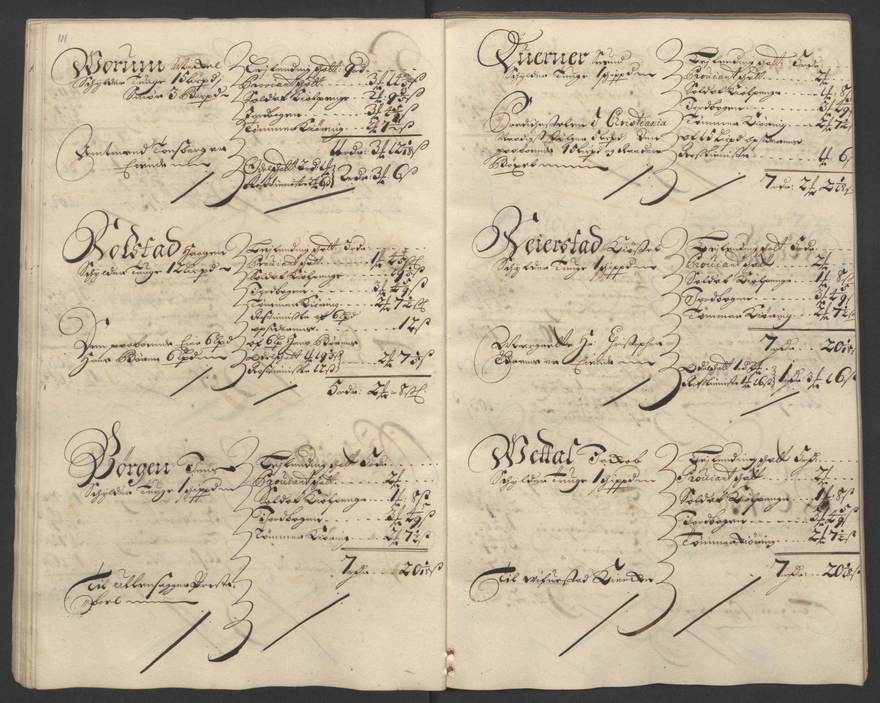 Rentekammeret inntil 1814, Reviderte regnskaper, Fogderegnskap, AV/RA-EA-4092/R12/L0713: Fogderegnskap Øvre Romerike, 1701, p. 96