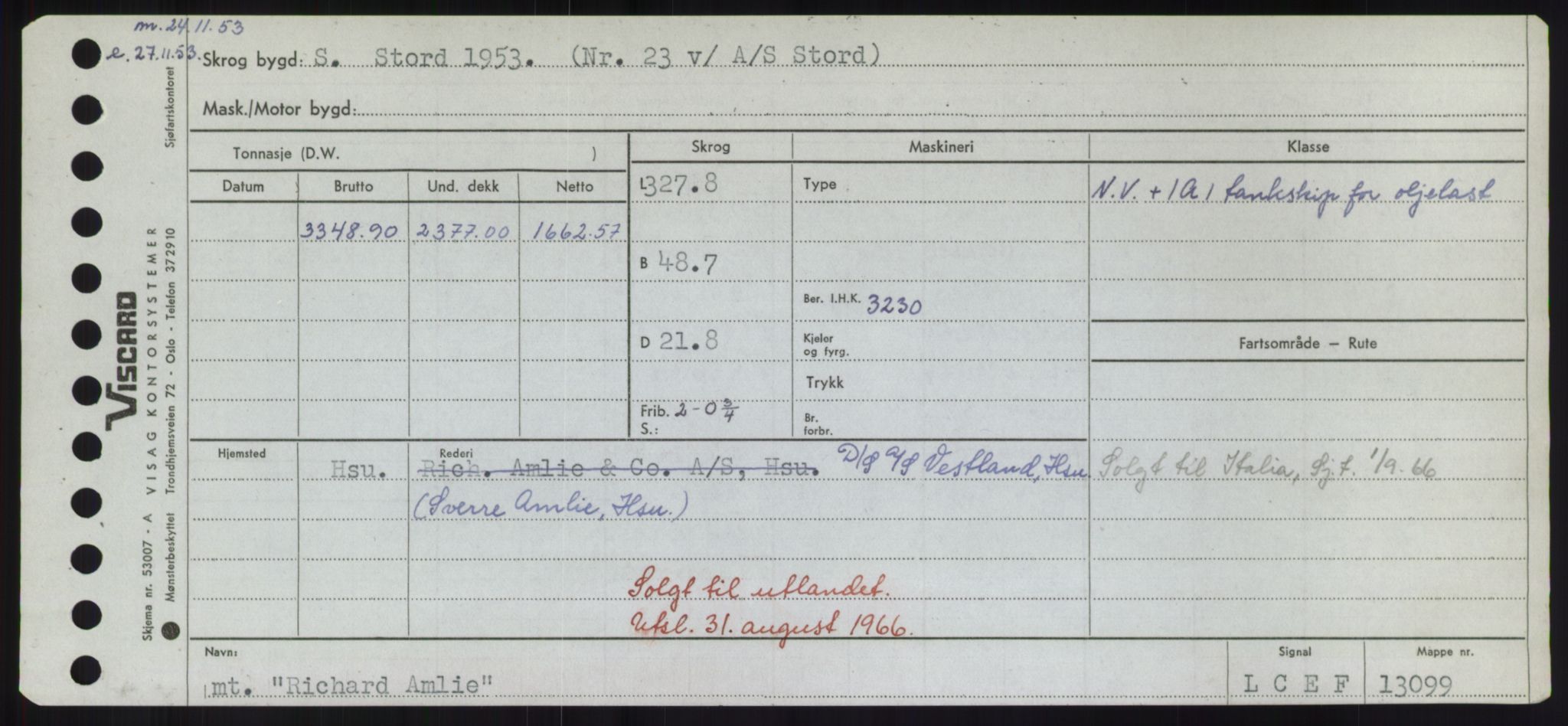 Sjøfartsdirektoratet med forløpere, Skipsmålingen, AV/RA-S-1627/H/Hd/L0030: Fartøy, Q-Riv, p. 481