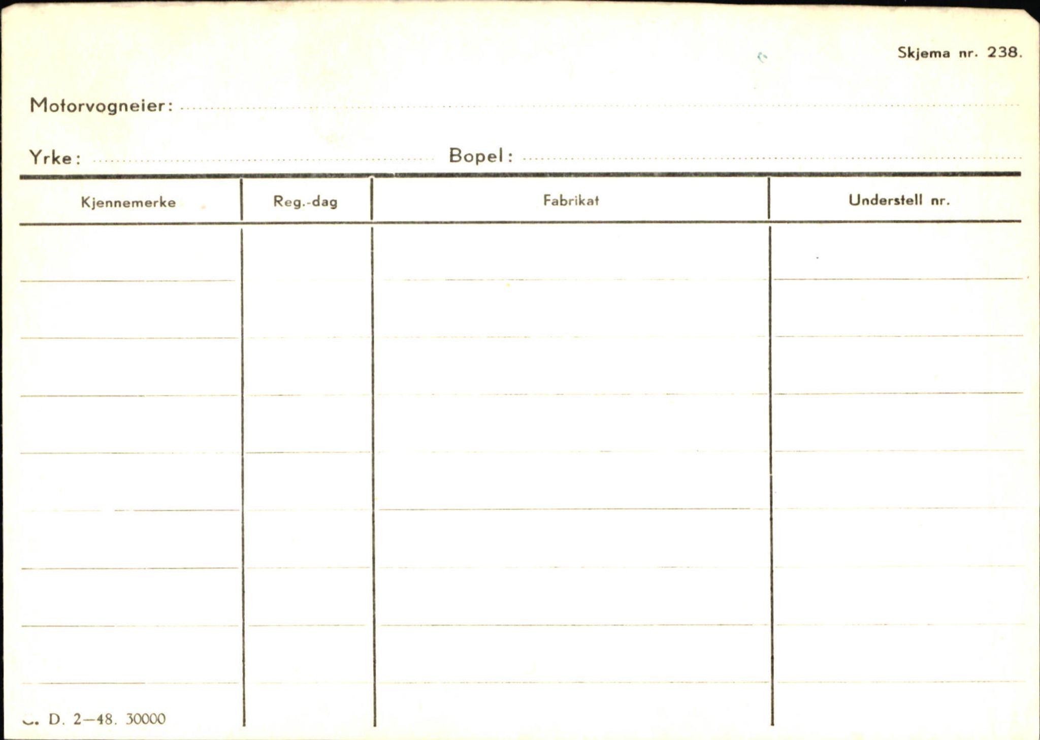 Statens vegvesen, Sogn og Fjordane vegkontor, AV/SAB-A-5301/4/F/L0131: Eigarregister Høyanger P-Å. Stryn S-Å, 1945-1975, p. 220