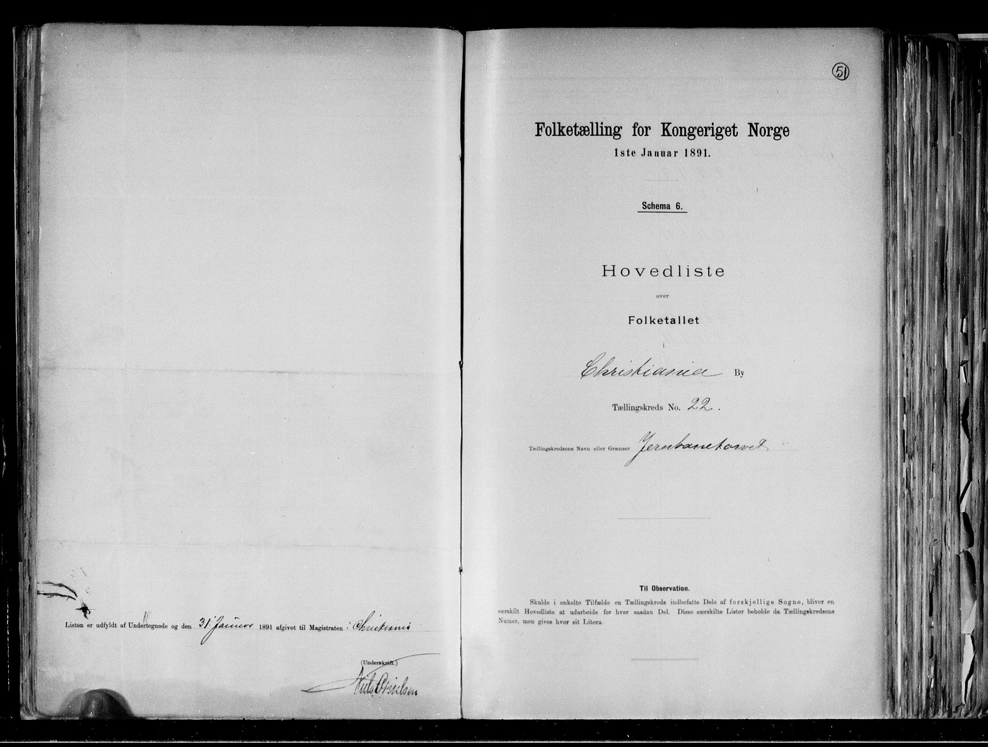 RA, 1891 census for 0301 Kristiania, 1891, p. 189